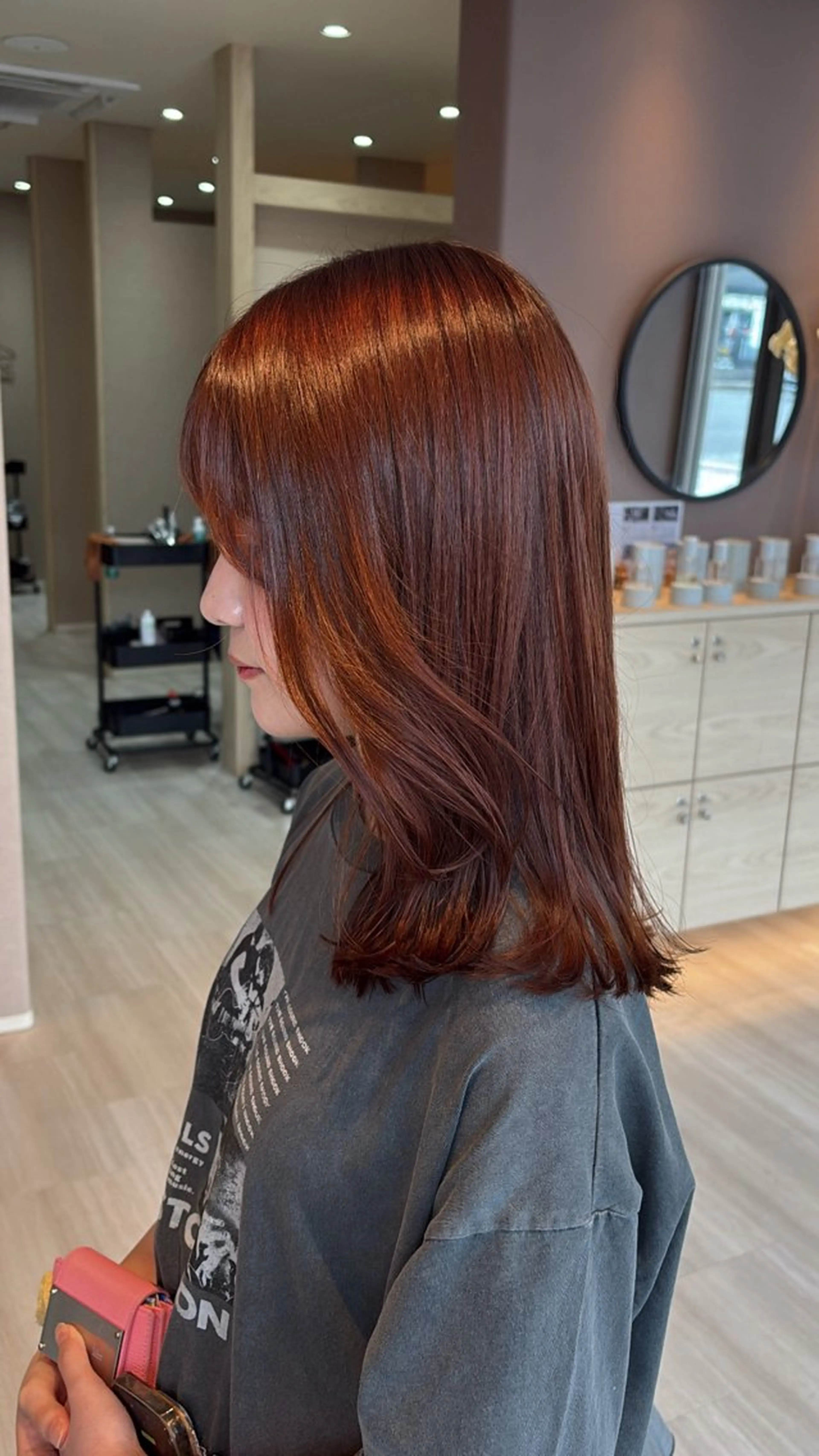 ミディアム カラー 岐阜/各務原 スタイリスト🎀のヘアスタイル
