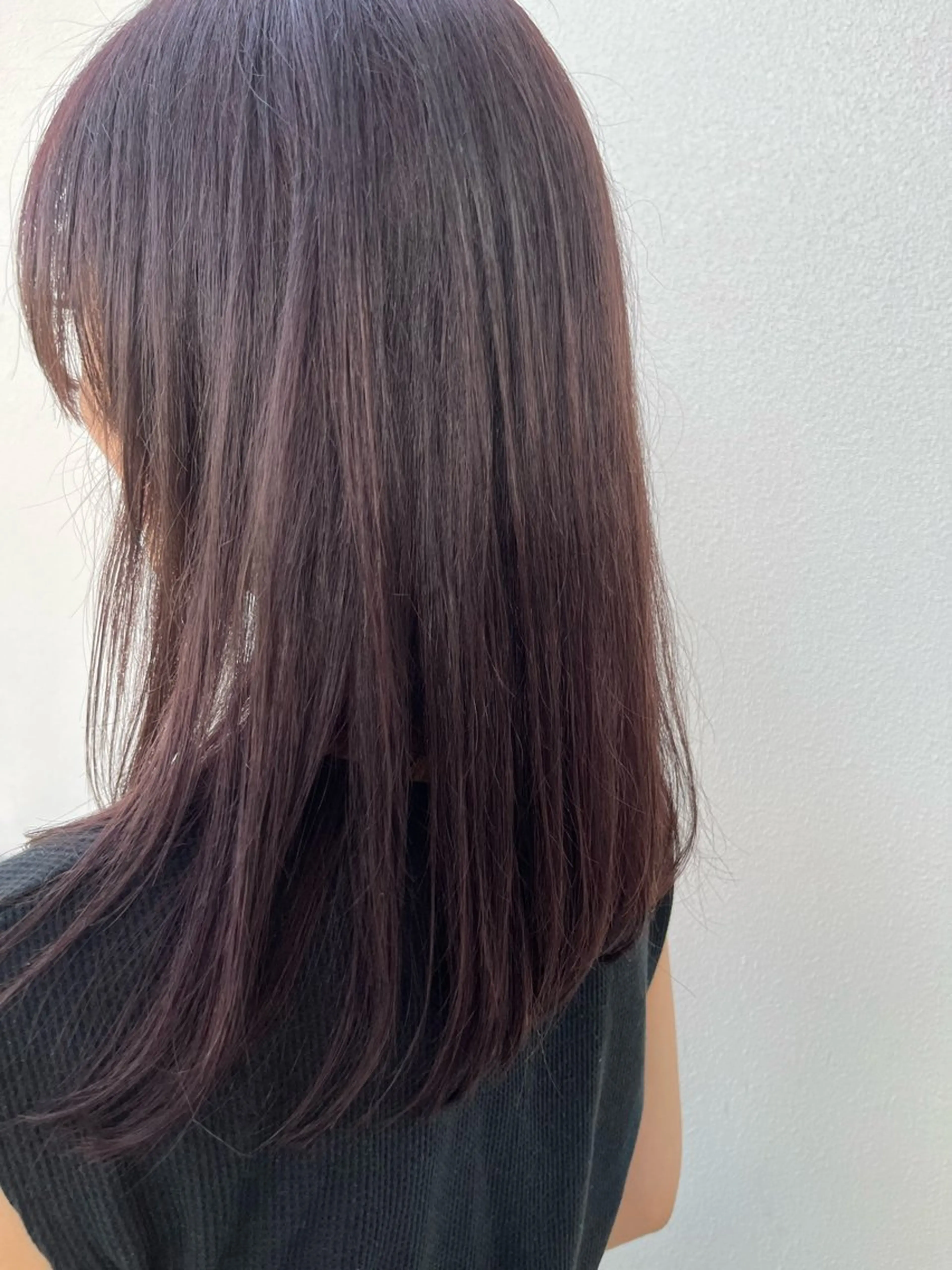 セミロング 小山 水綺のヘアスタイル