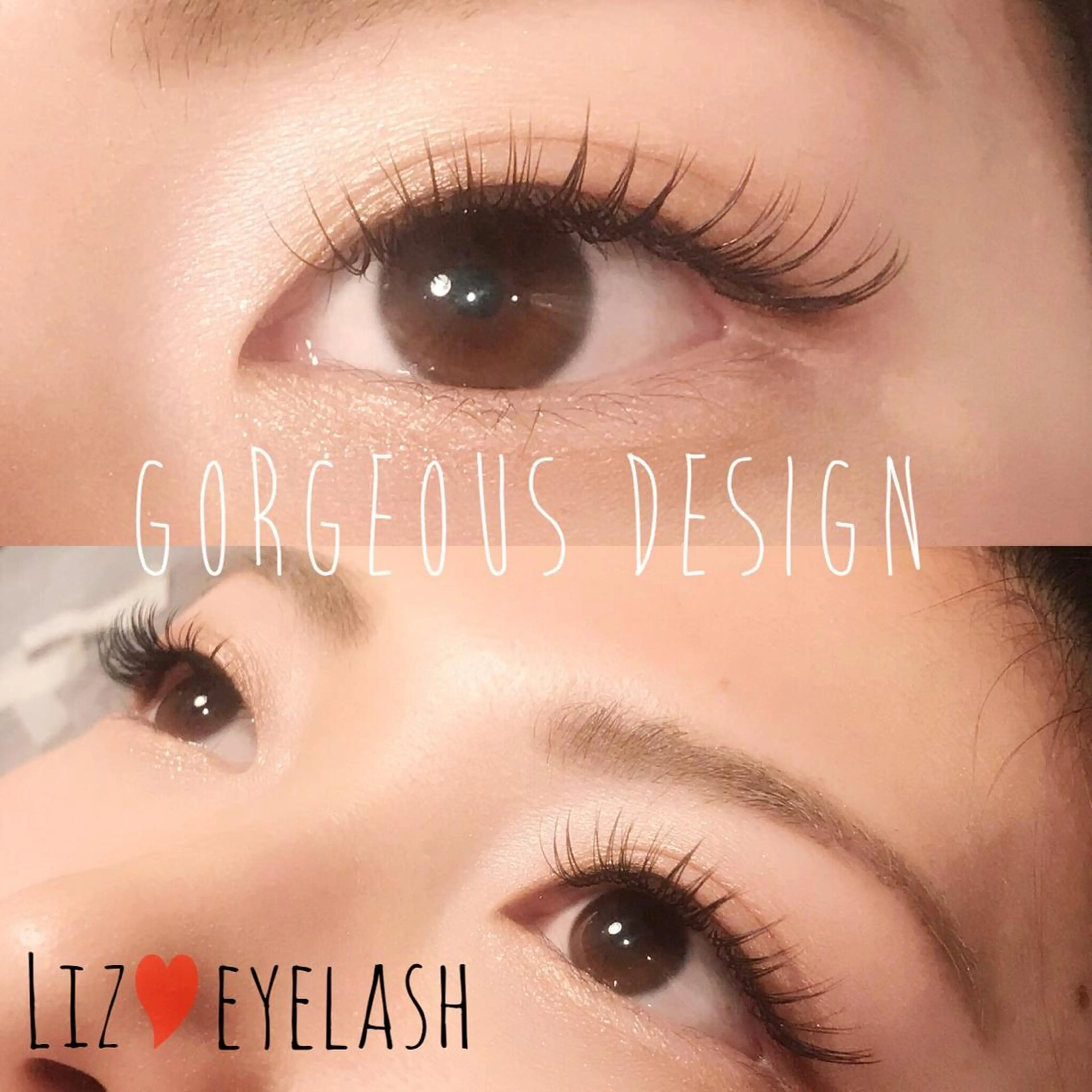 ネイル マツエク・マツパ Dカール 目尻長め マツエク nashira -ナシラ- 恵比寿のマツエク・マツパデザイン