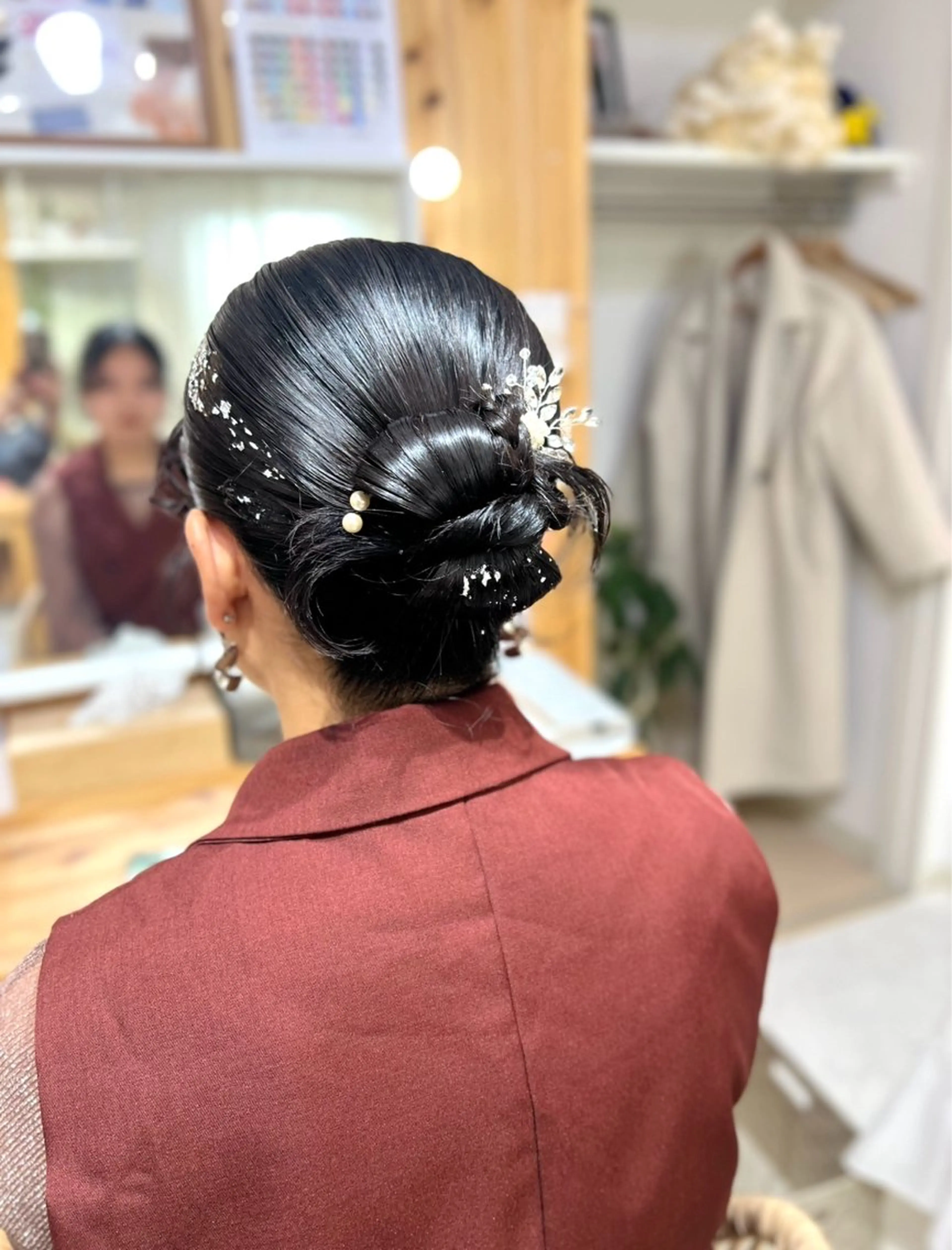 セミロング ヘアセット ヘアセット/金山 佐野 妃都美のヘアスタイル