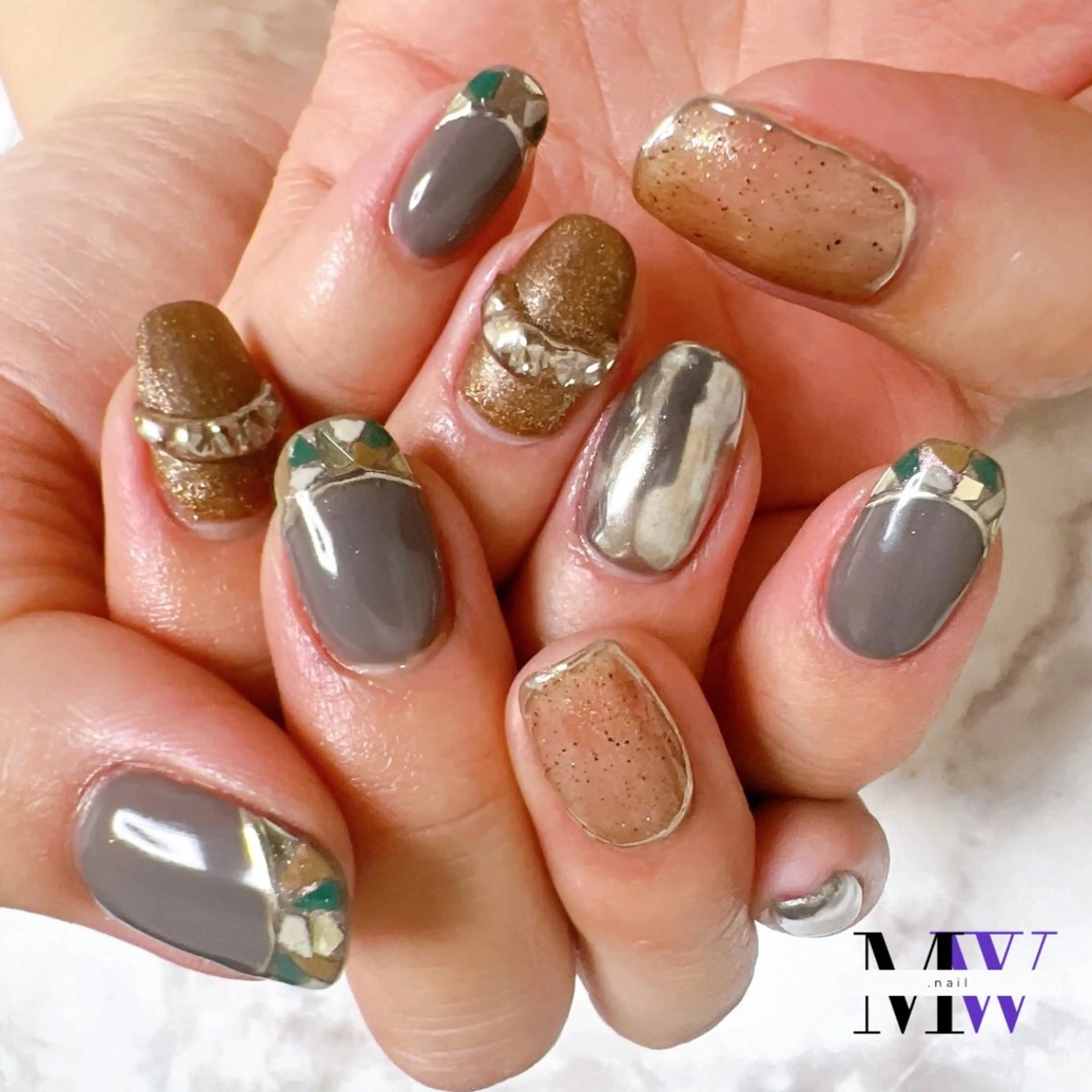 ネイル MW .nailのネイルデザイン
