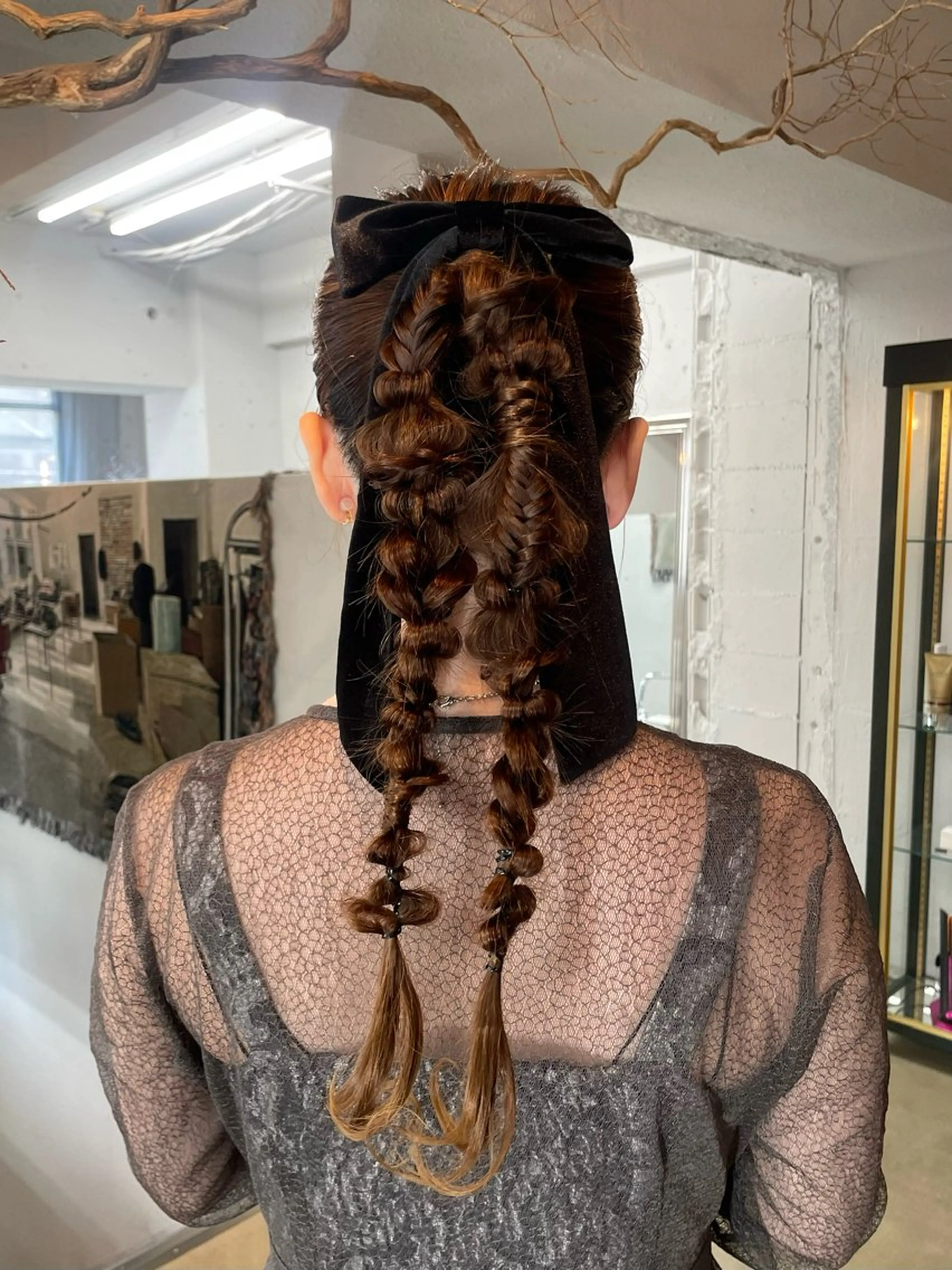 ヘアセット🎀𓂃𓈒𓏸の写真