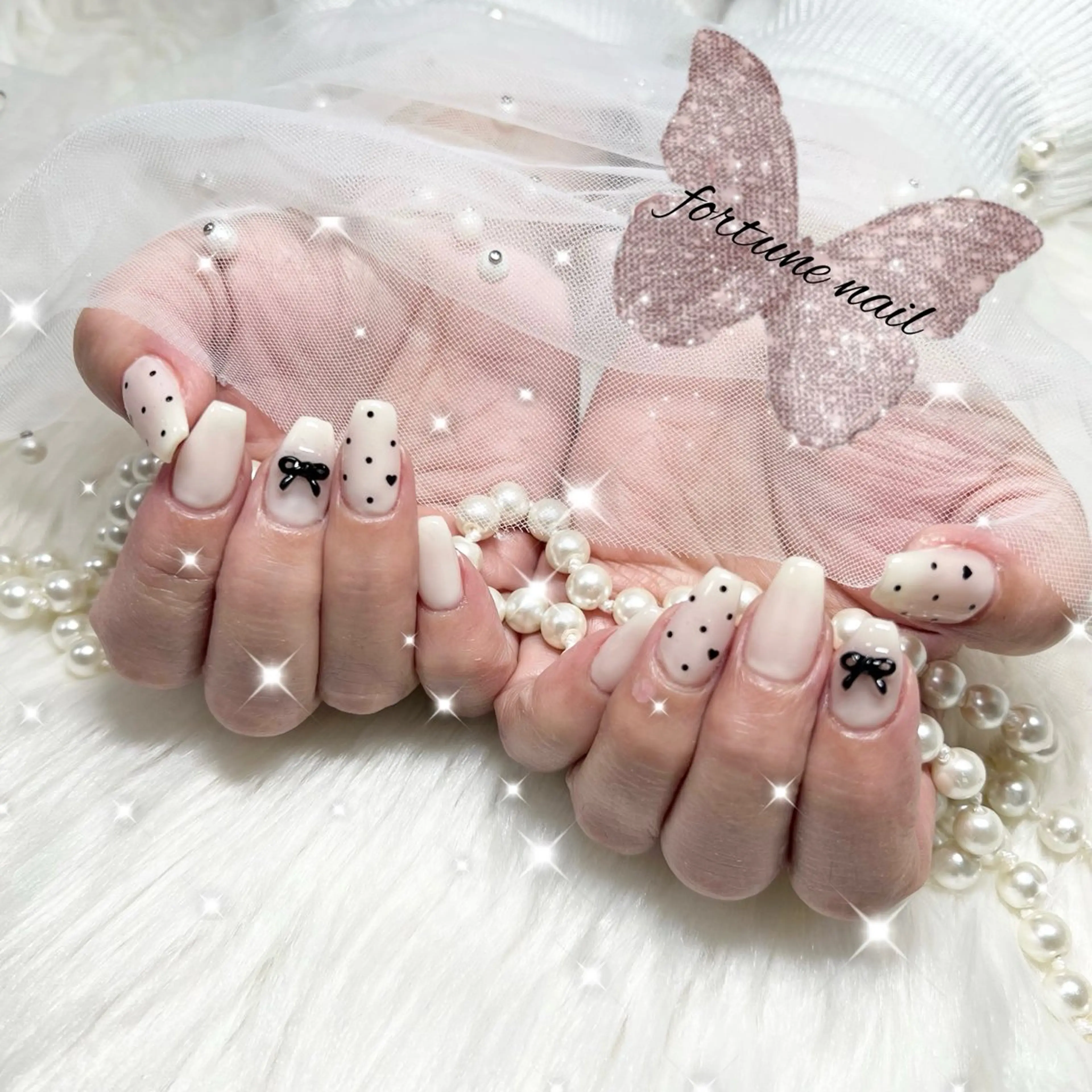 ネイル ガーリー 韓国ネイル オフィスネイル ピンク シンプルネイル ハンドネイル 💜 Yuuna💜のネイルデザイン