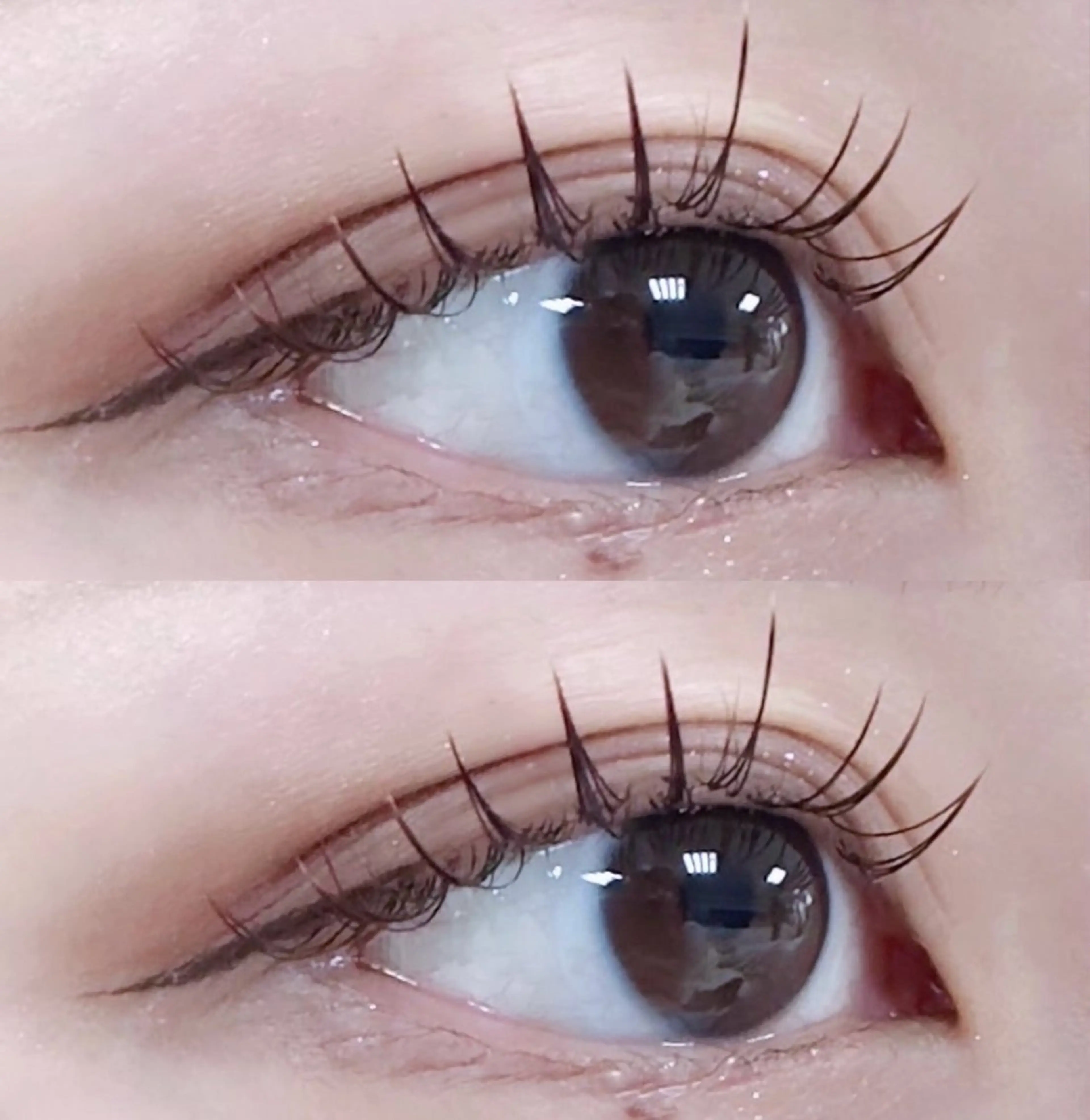 マツエク・マツパ eve🐰束間まつ毛 /透明感カラーのヘアスタイル