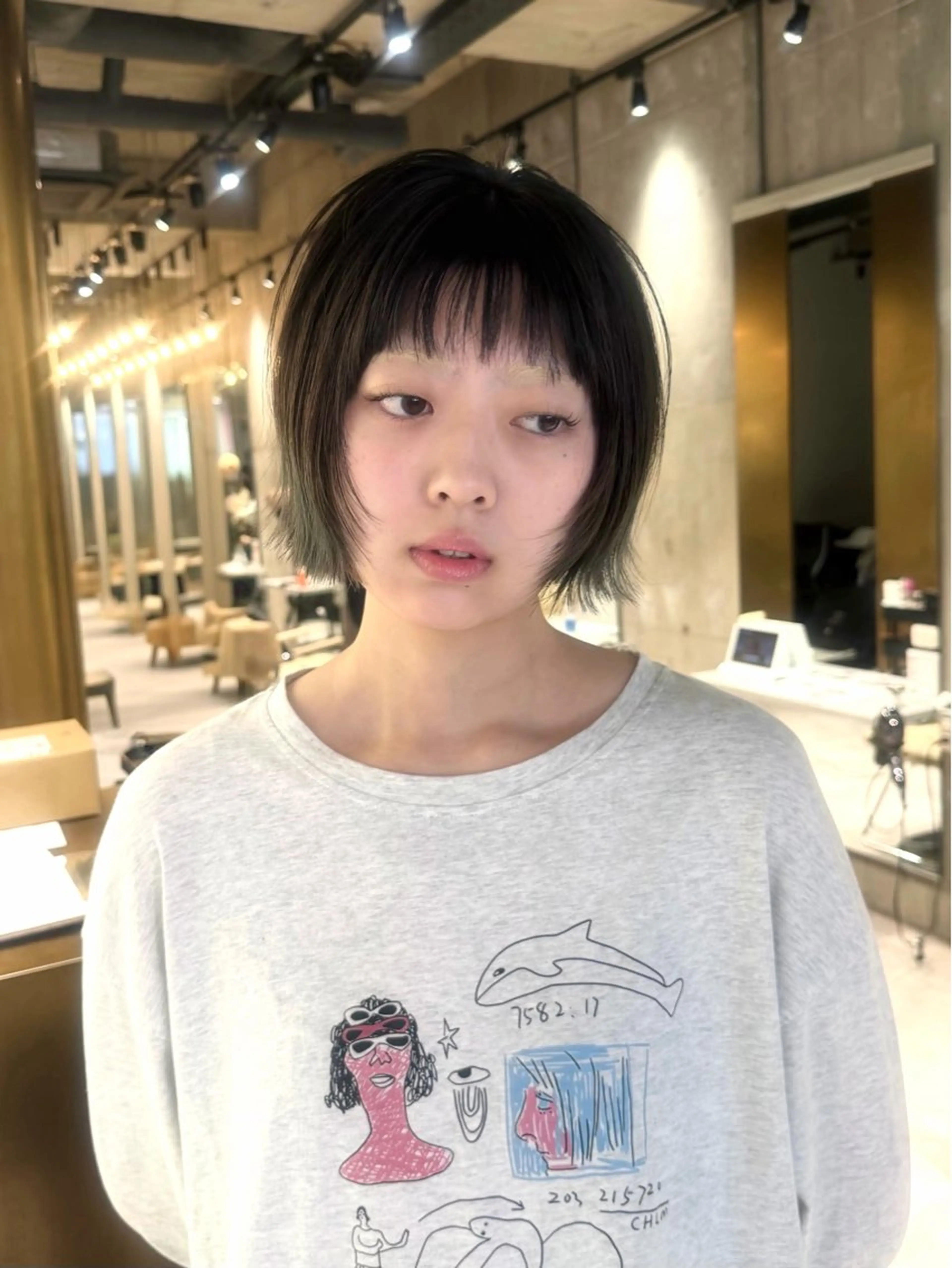 ショート ボブ カット aika_ モードボブ‪☆のヘアスタイル