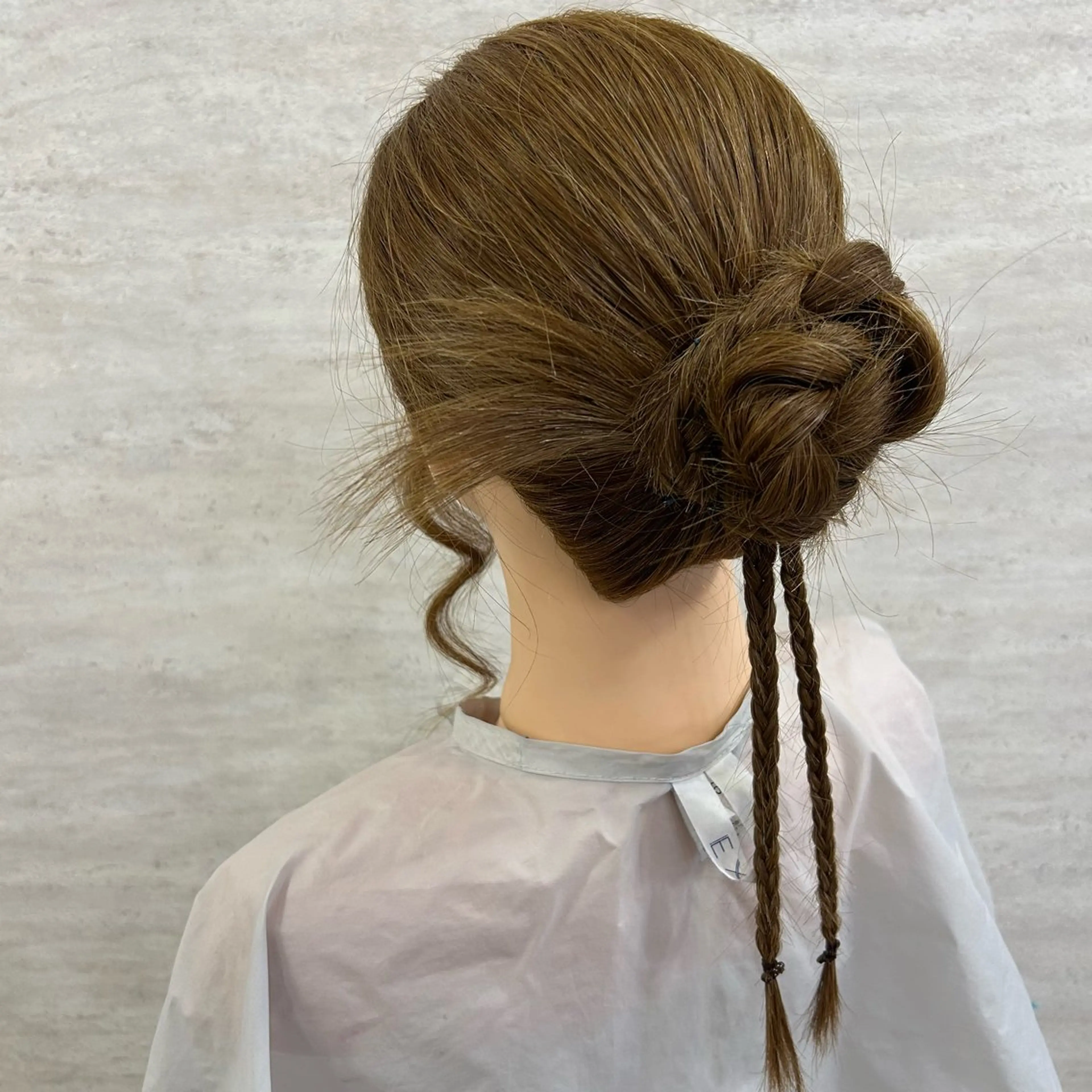 ヘアアレンジ 三つ編み 武田 比奈のヘアスタイル