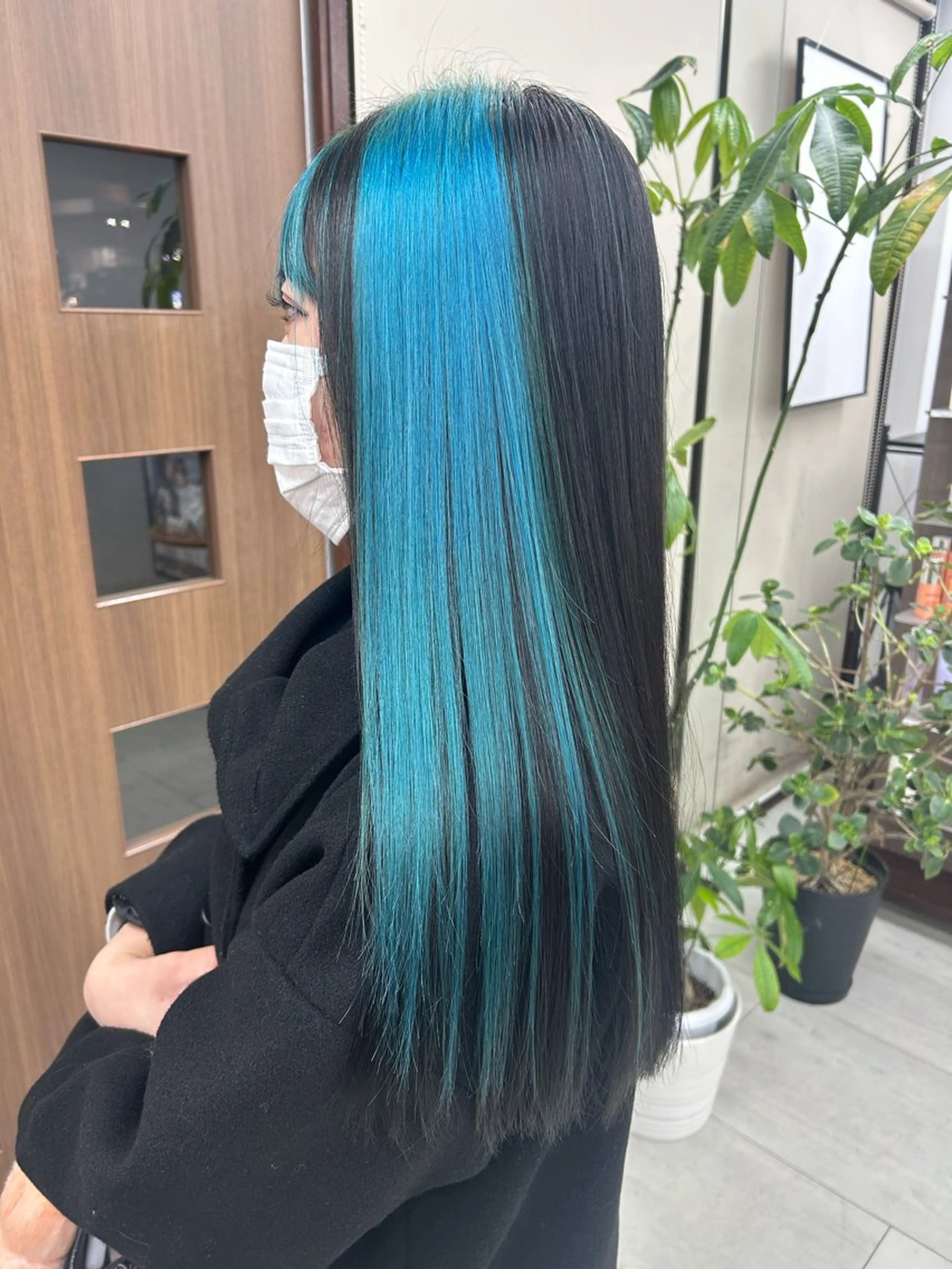 ロング ヘアカラー ハタエクルミ/辻堂 /ワンカラー🍀*゜のヘアスタイル