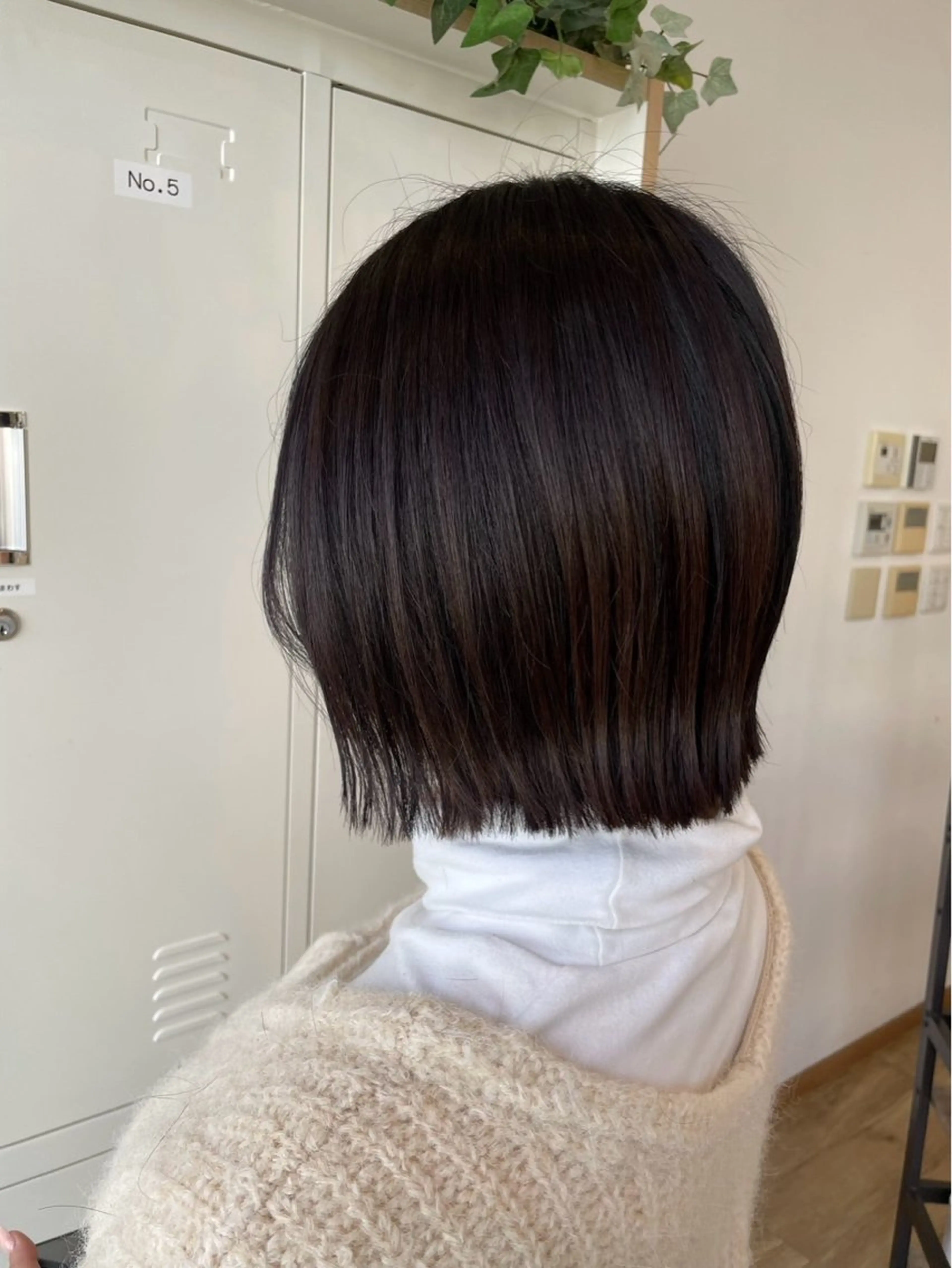 ワンカラー（ショートからミディアム鎖骨ラインまで）🩷✨の写真