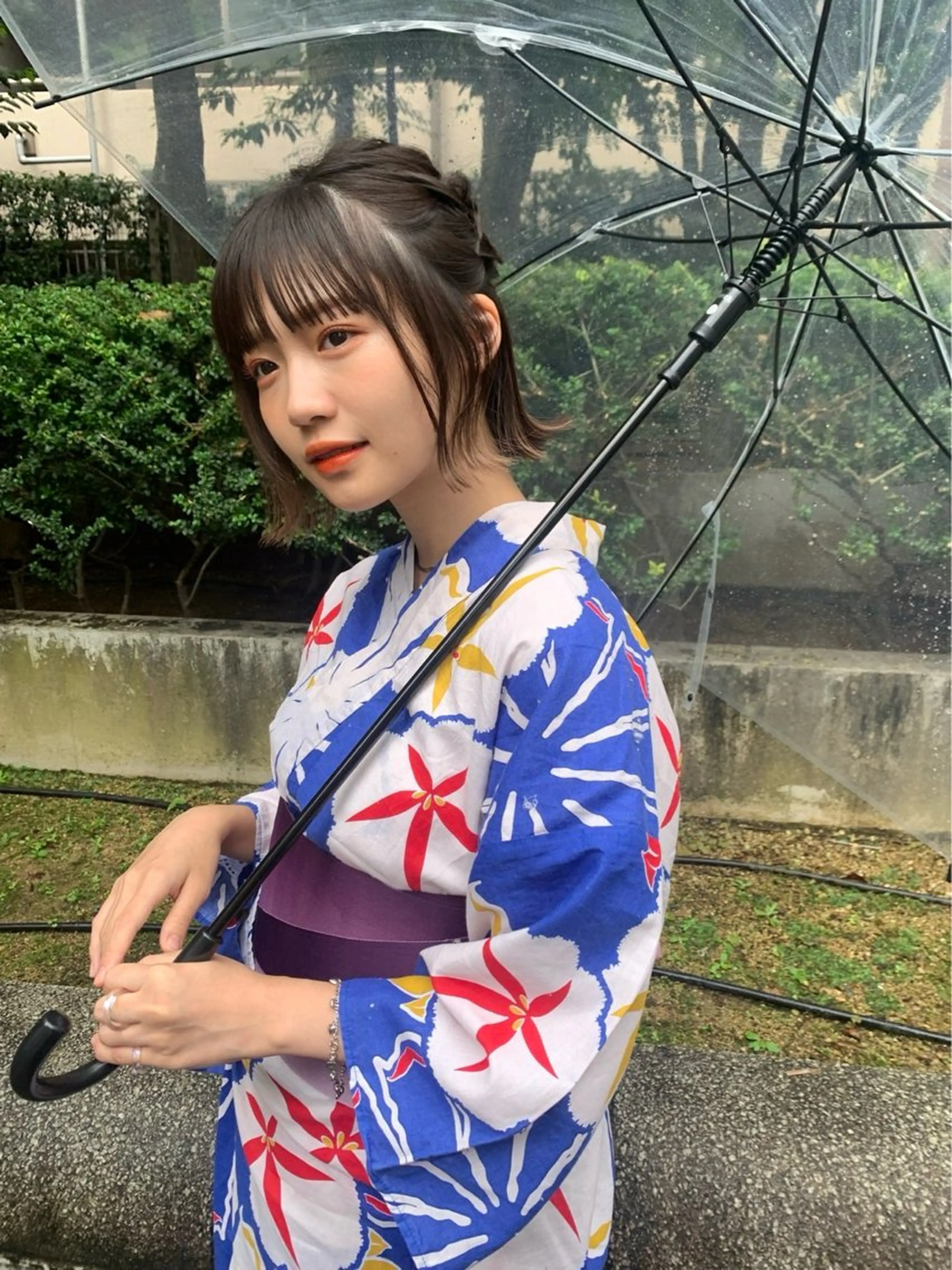 浴衣着付け＆ヘアセットの写真