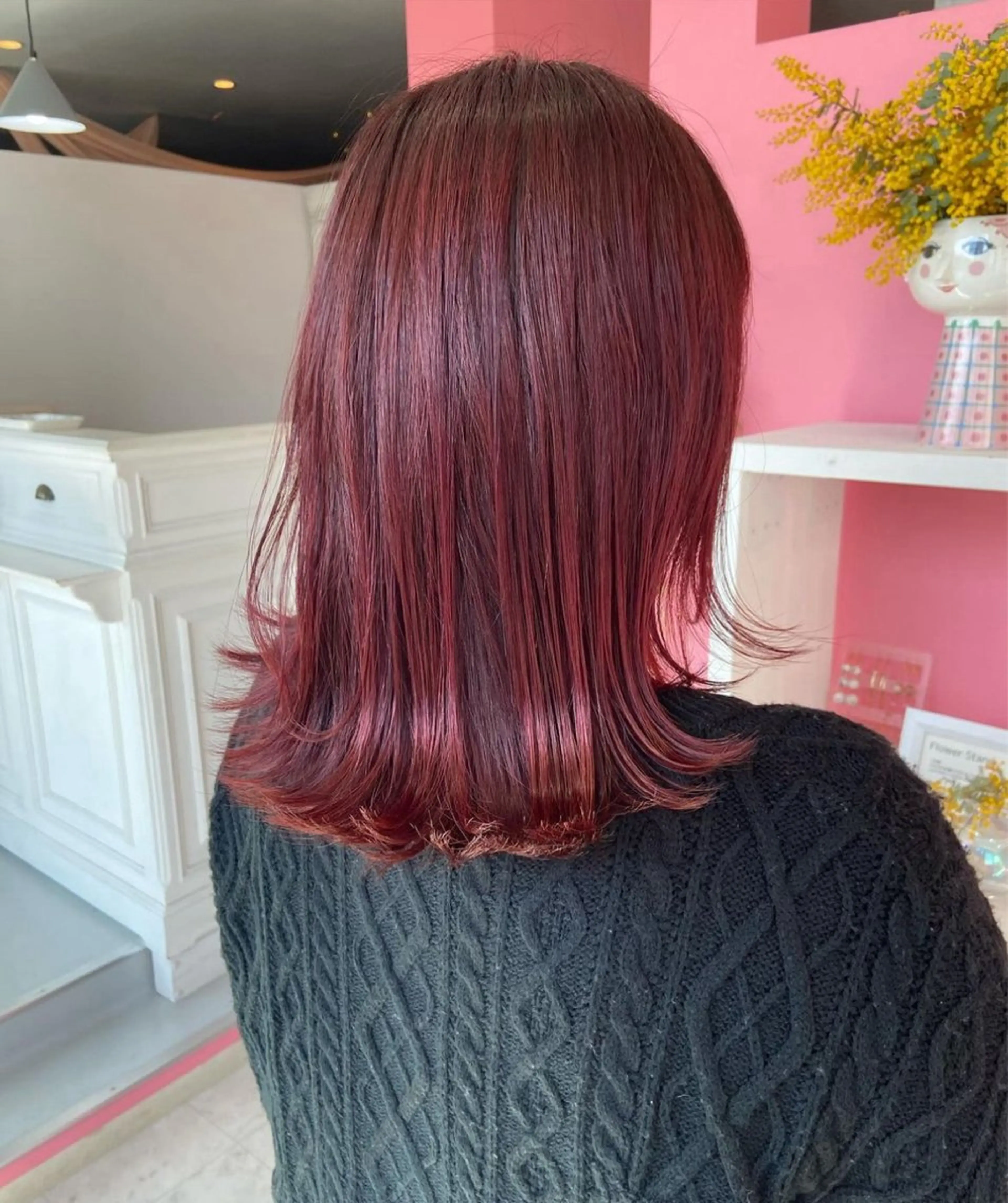 カラー カット ヘアカラー トリートメント yulf所属・yulf ユルフのヘアスタイル