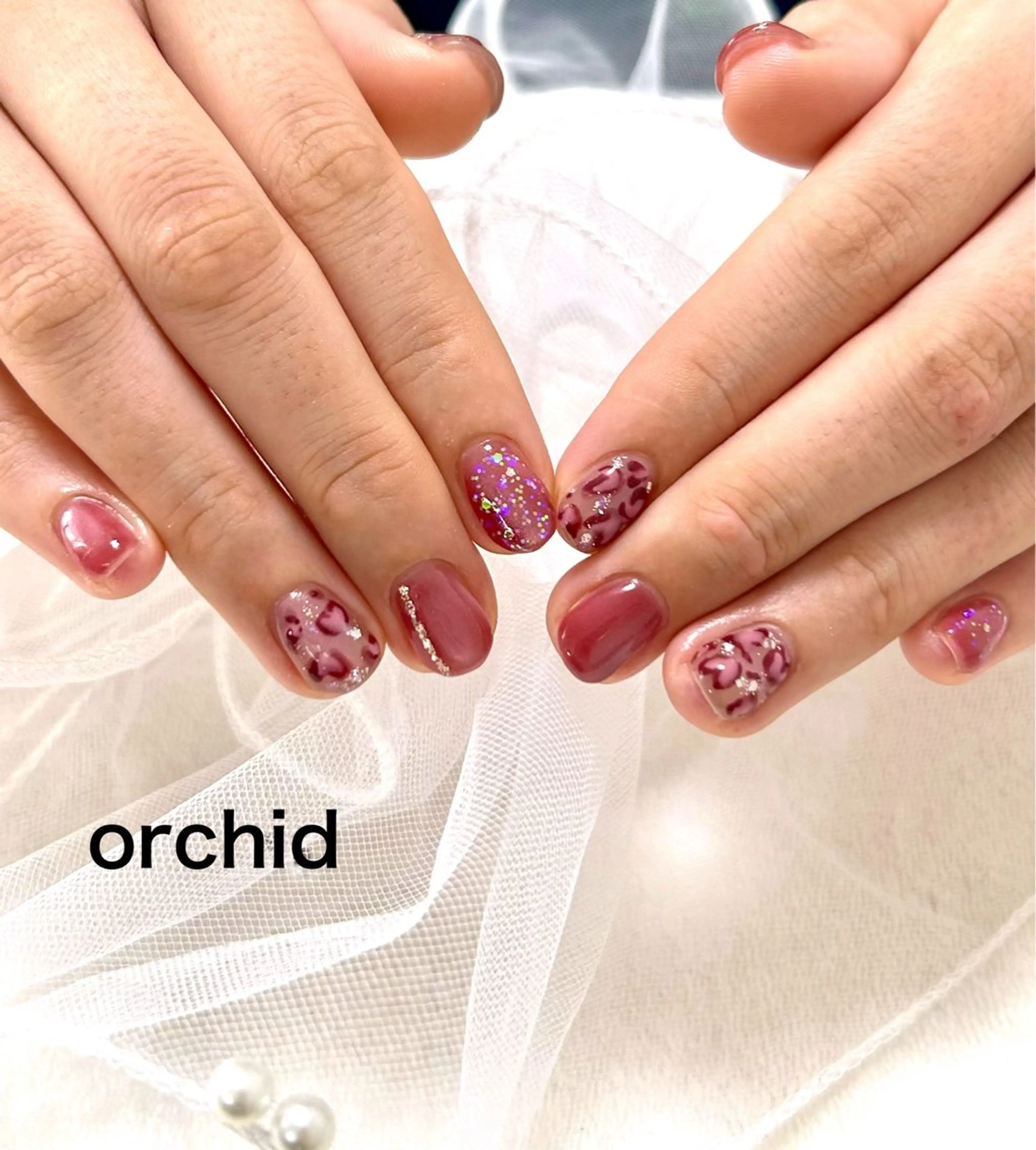 ネイル orchid ♡オーキッドのネイルデザイン