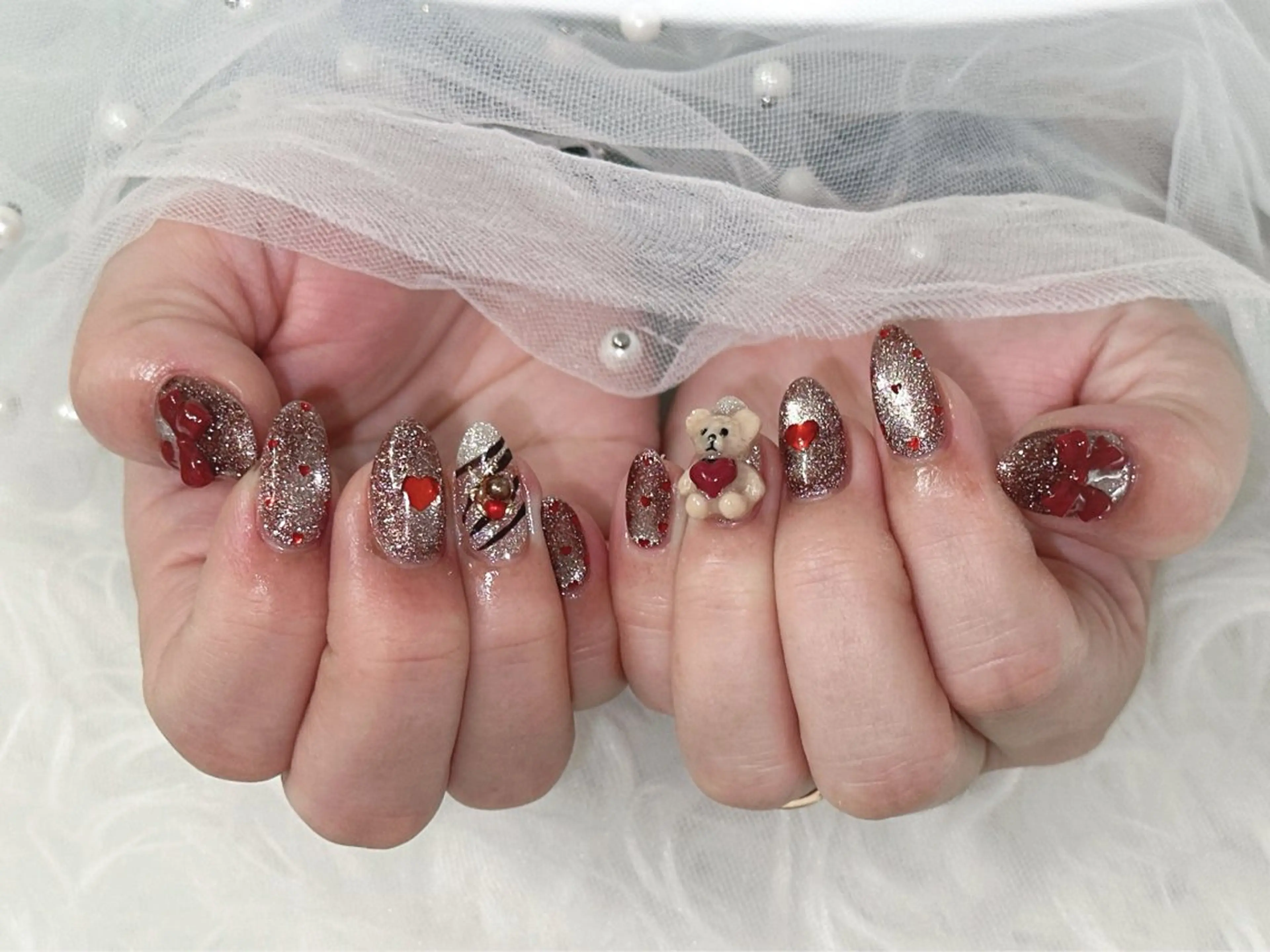 ネイル 【Eclat ｴｸﾗ】nail＆beauty所属・Eclat〔ｴｸﾗ〕 MOEKA𝜗𝜚*のネイルデザイン