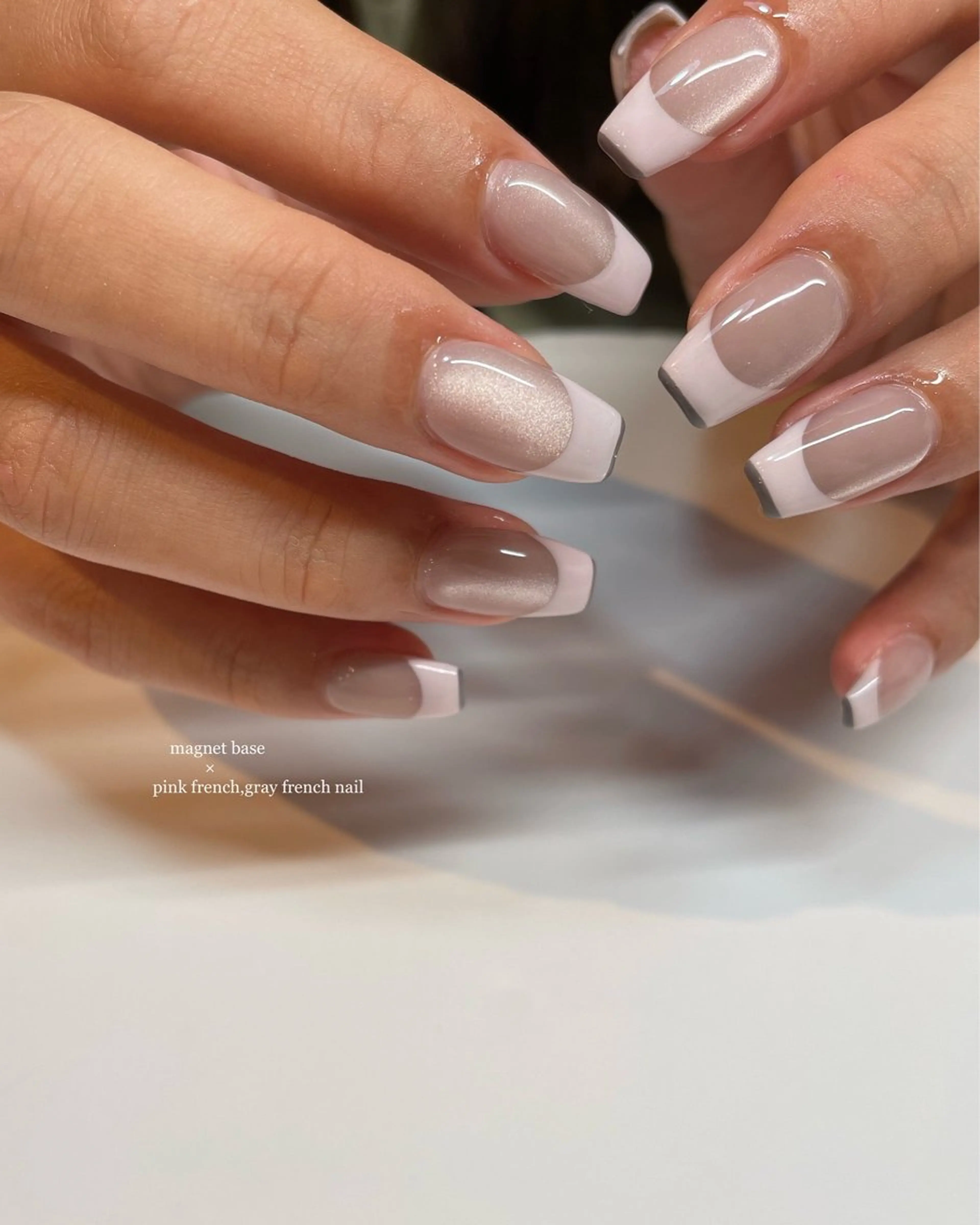 ネイル フレンチネイル Manon Yuiのネイルデザイン