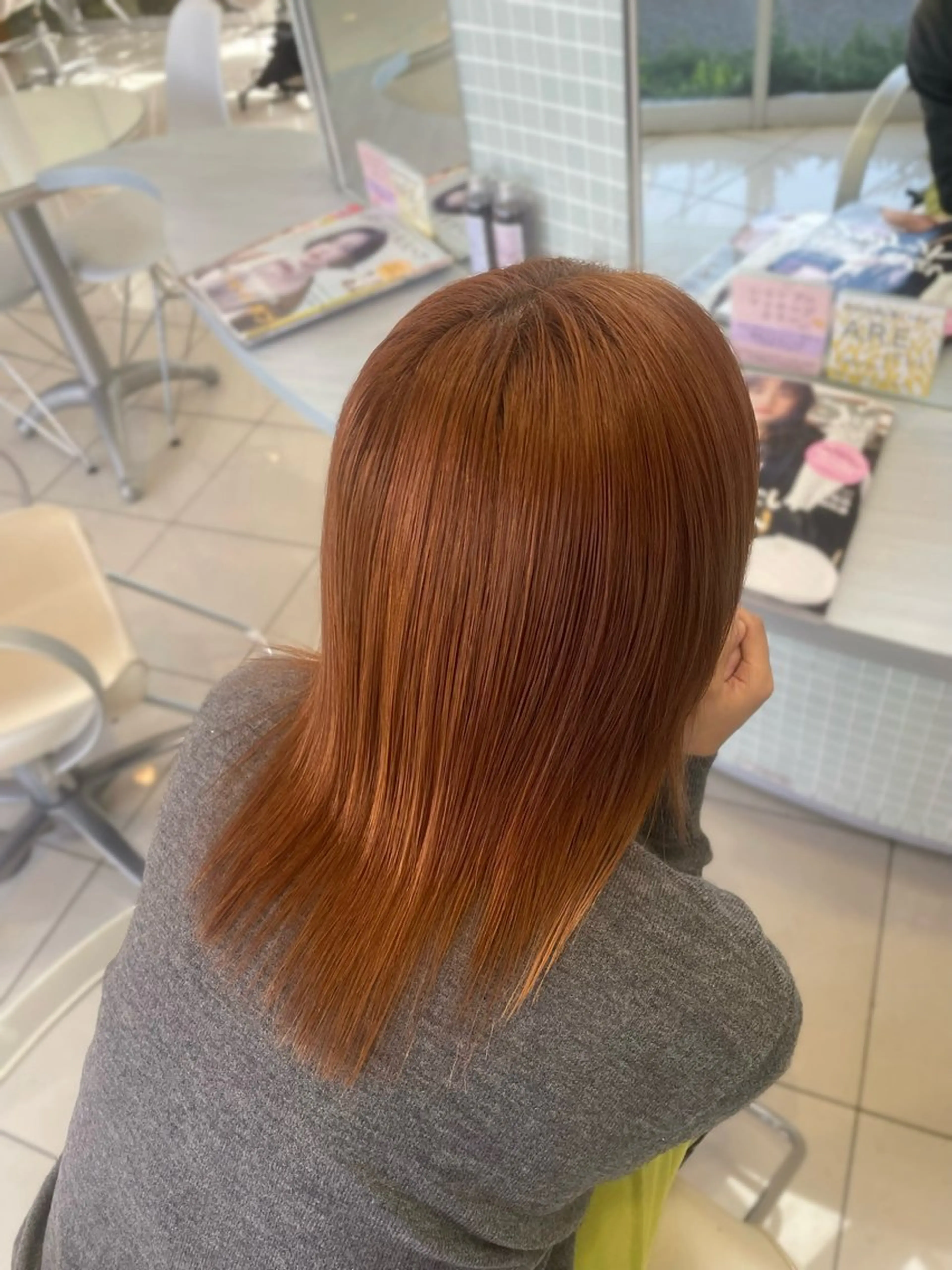 カラー カット ヘアカラー トリートメント ヘッドスパ 盛れる韓国ヘア🩰/ 透明感カラー/華のヘアスタイル