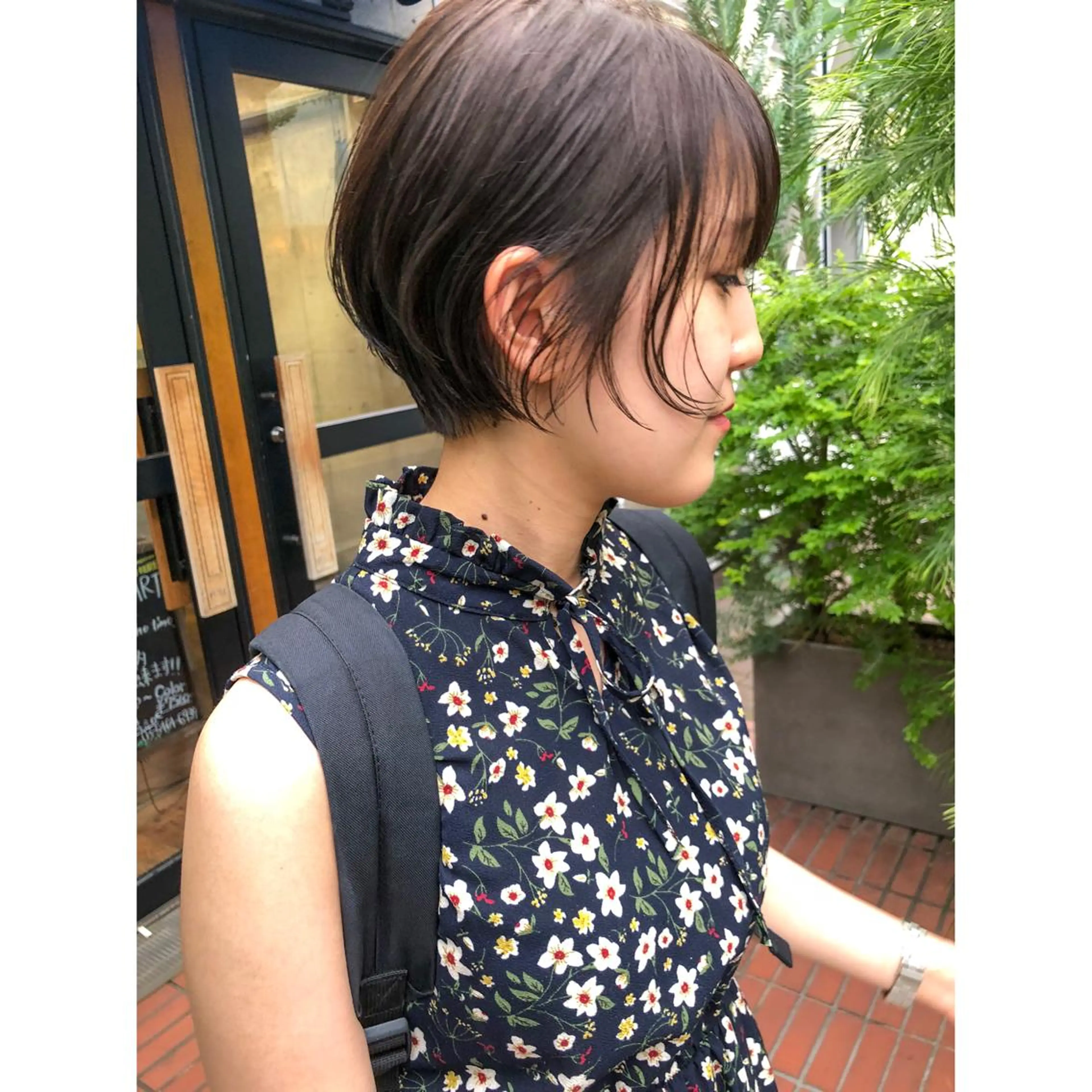 ショート カラー くびれヘア ショートヘア カット ヘアカラー トリートメント ヘアセット センスをお届けします 大谷将生INFPのヘアスタイル