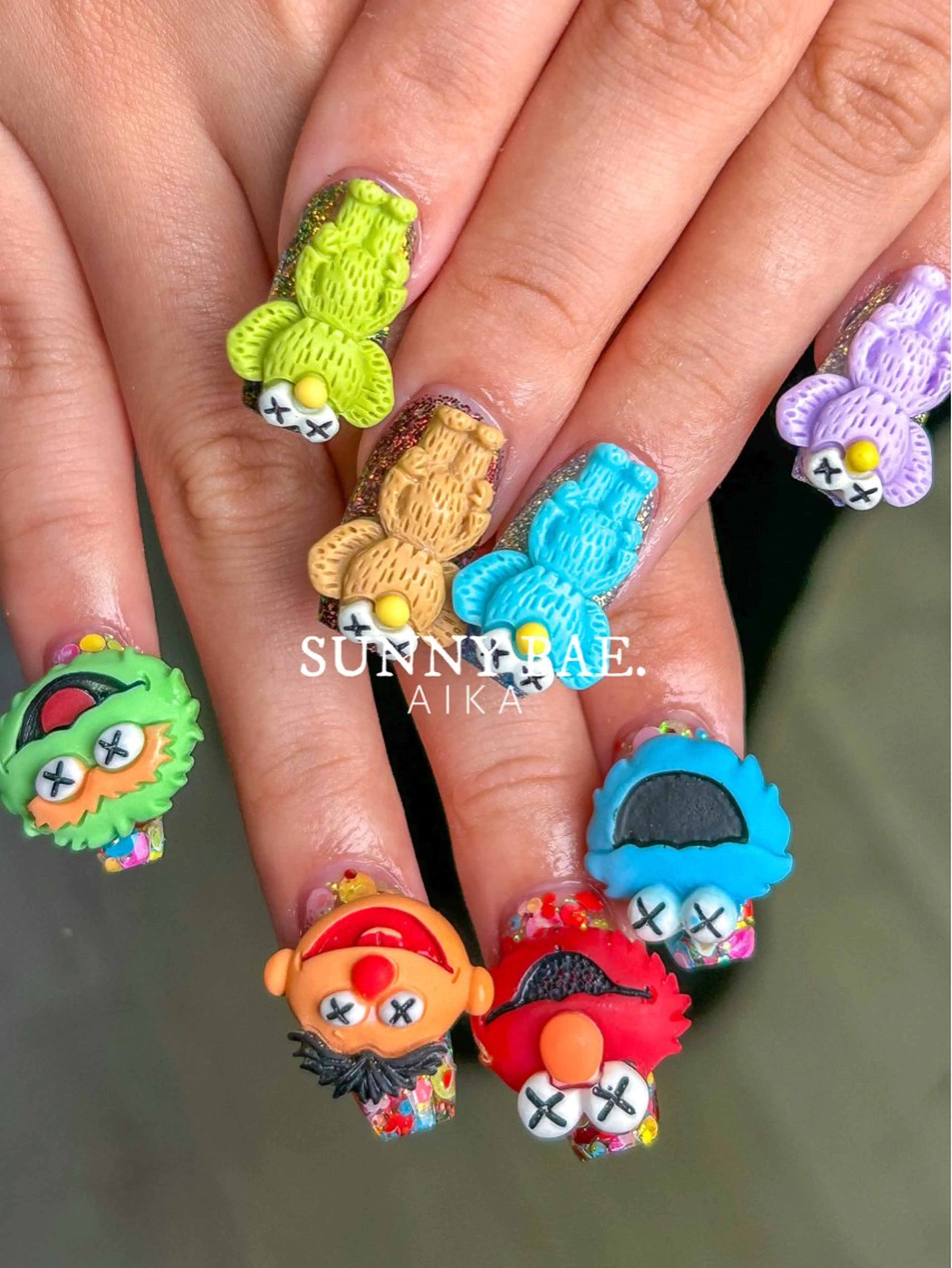 ネイル スカルプネイル Made By AIKAのネイルデザイン