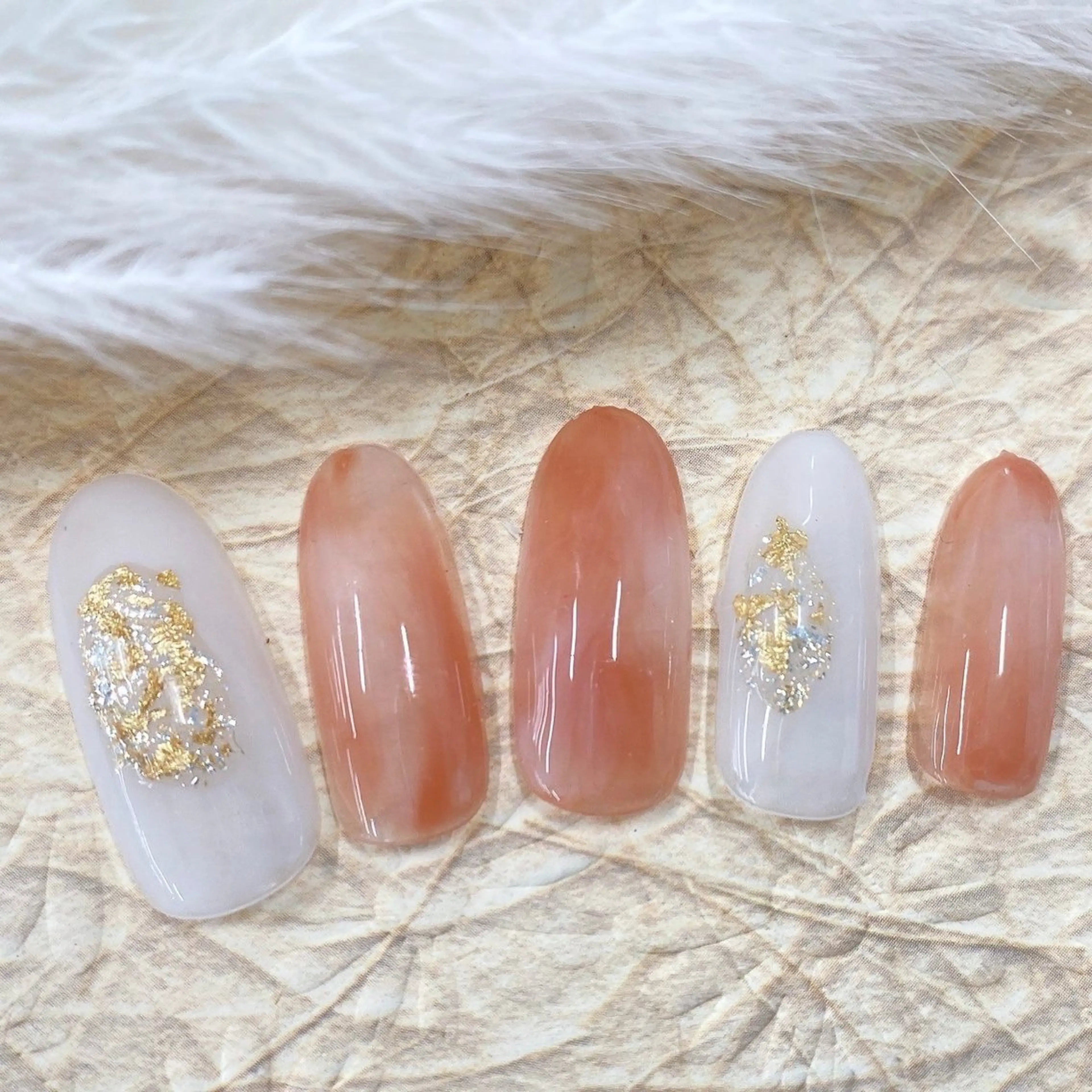 ネイル ⭐︎休業中の練習⭐︎ JNA認定講師髙橋のネイルデザイン