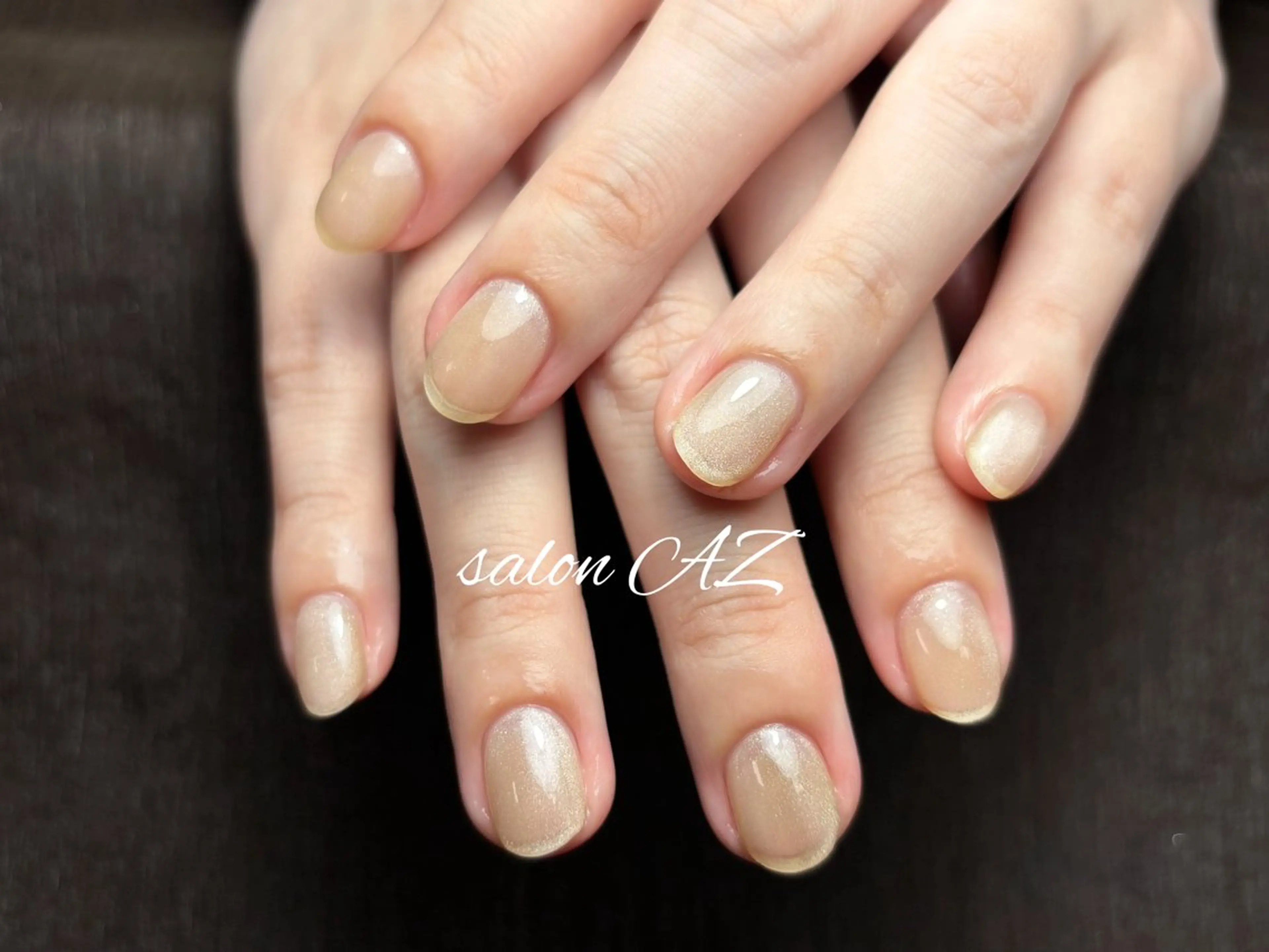 ネイル アートネイル 長さ出し フットネイル フレンチネイル ジェルネイル salon AZのネイルデザイン