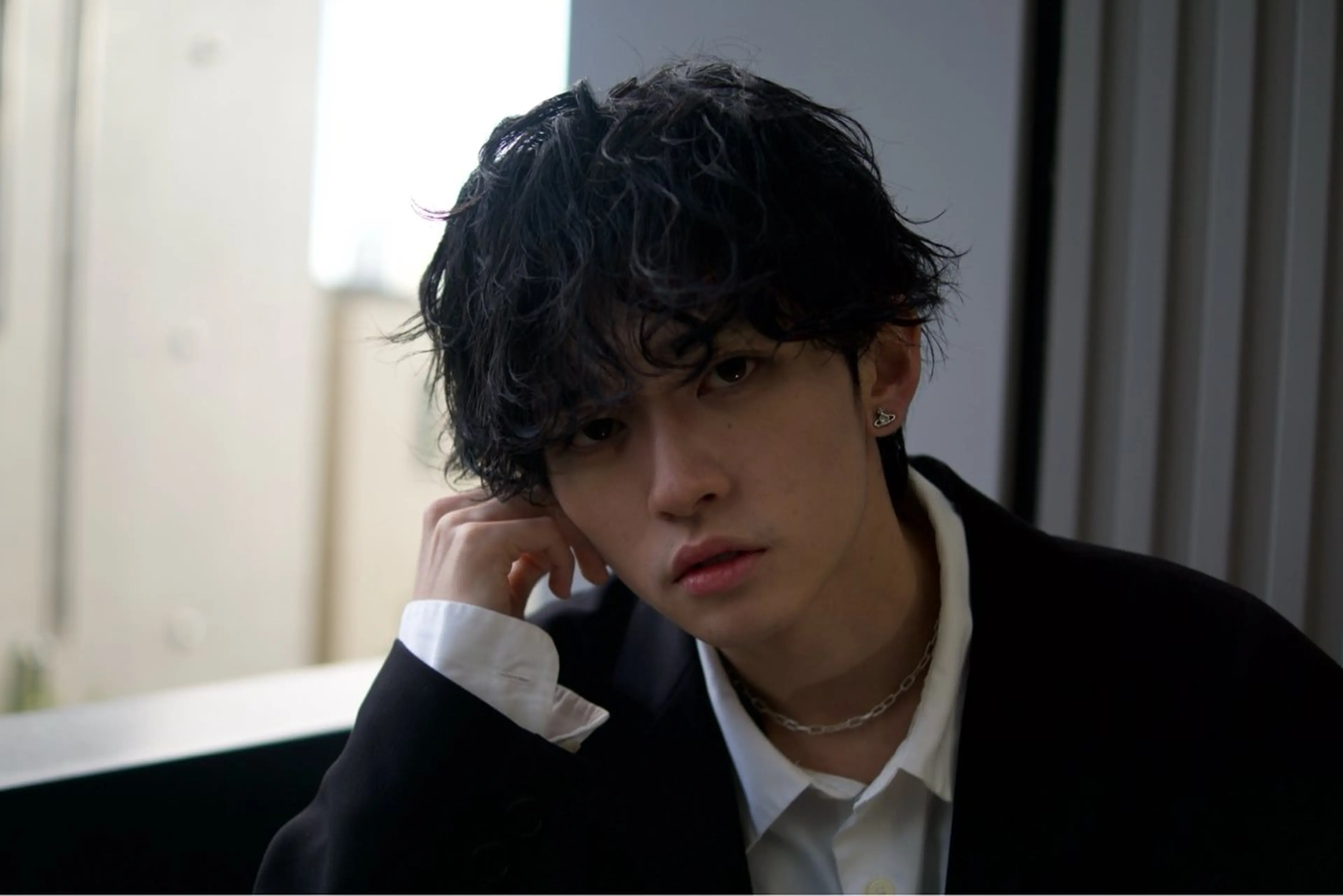 パーマ メンズ メンズパーマ カット パーマ メンズ/パーマ/ 目黒/オノザトのヘアスタイル