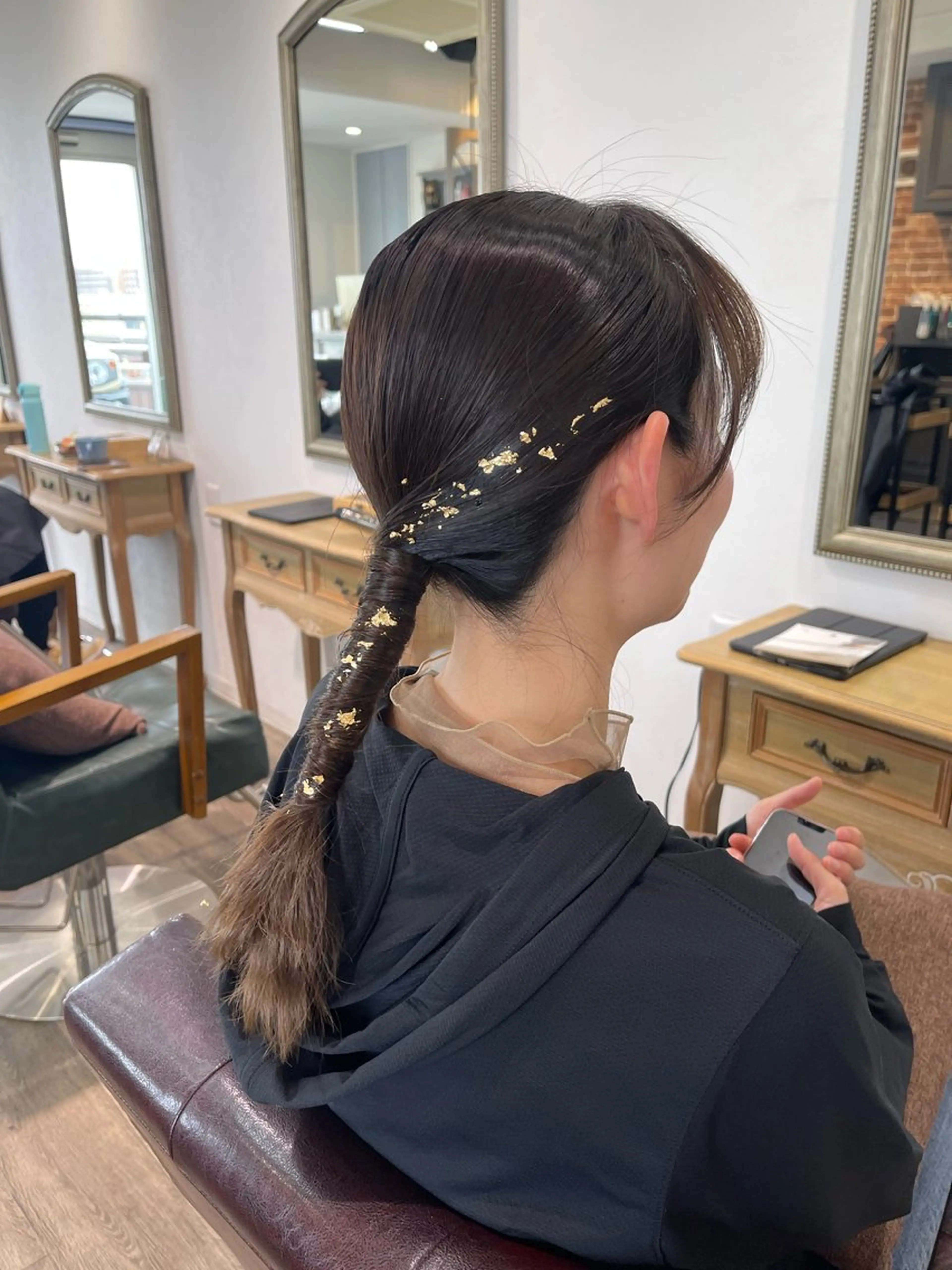 ロング ヘアアレンジ ヘアセット Felice Erikaのヘアスタイル