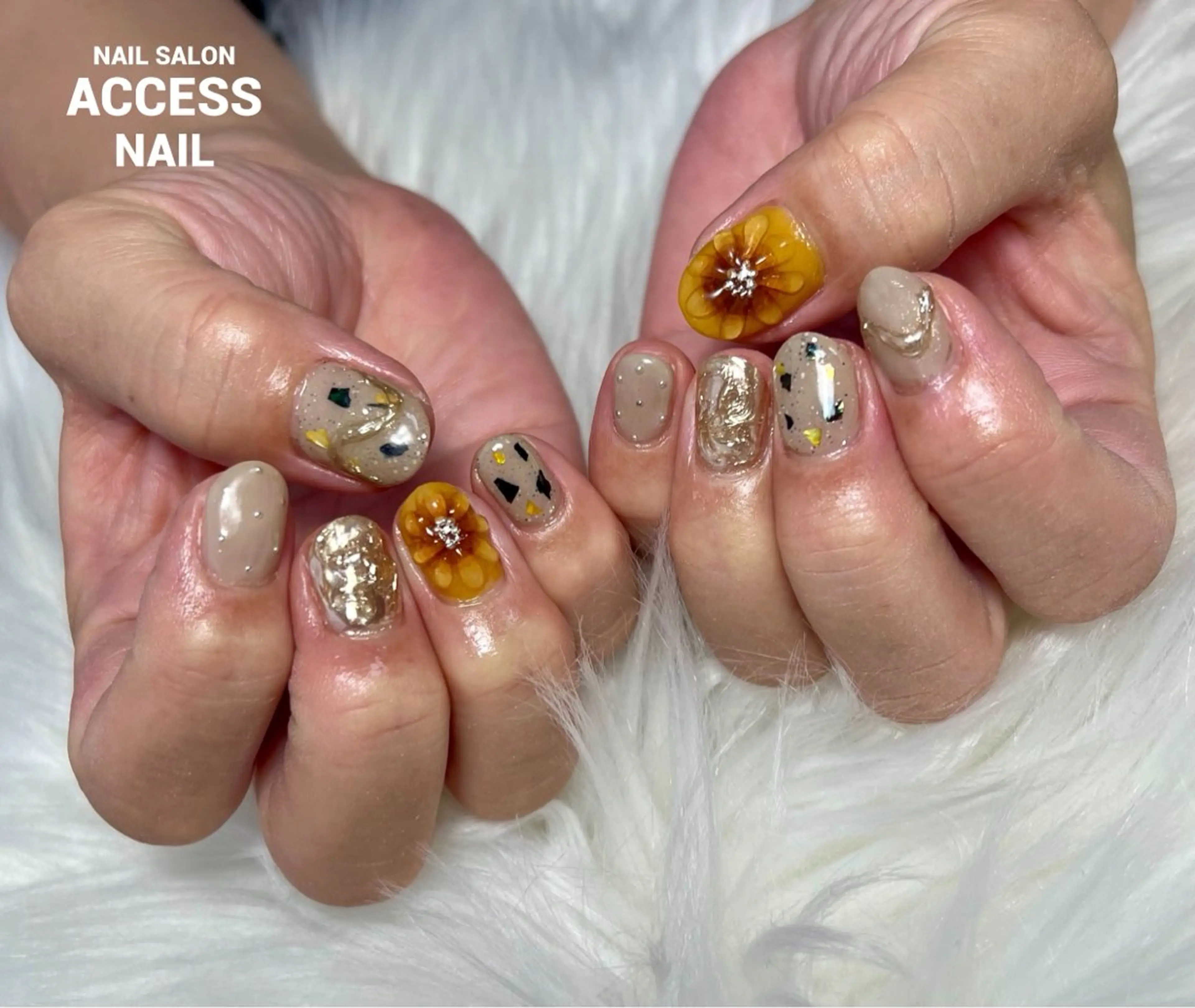ネイル access nailのネイルデザイン