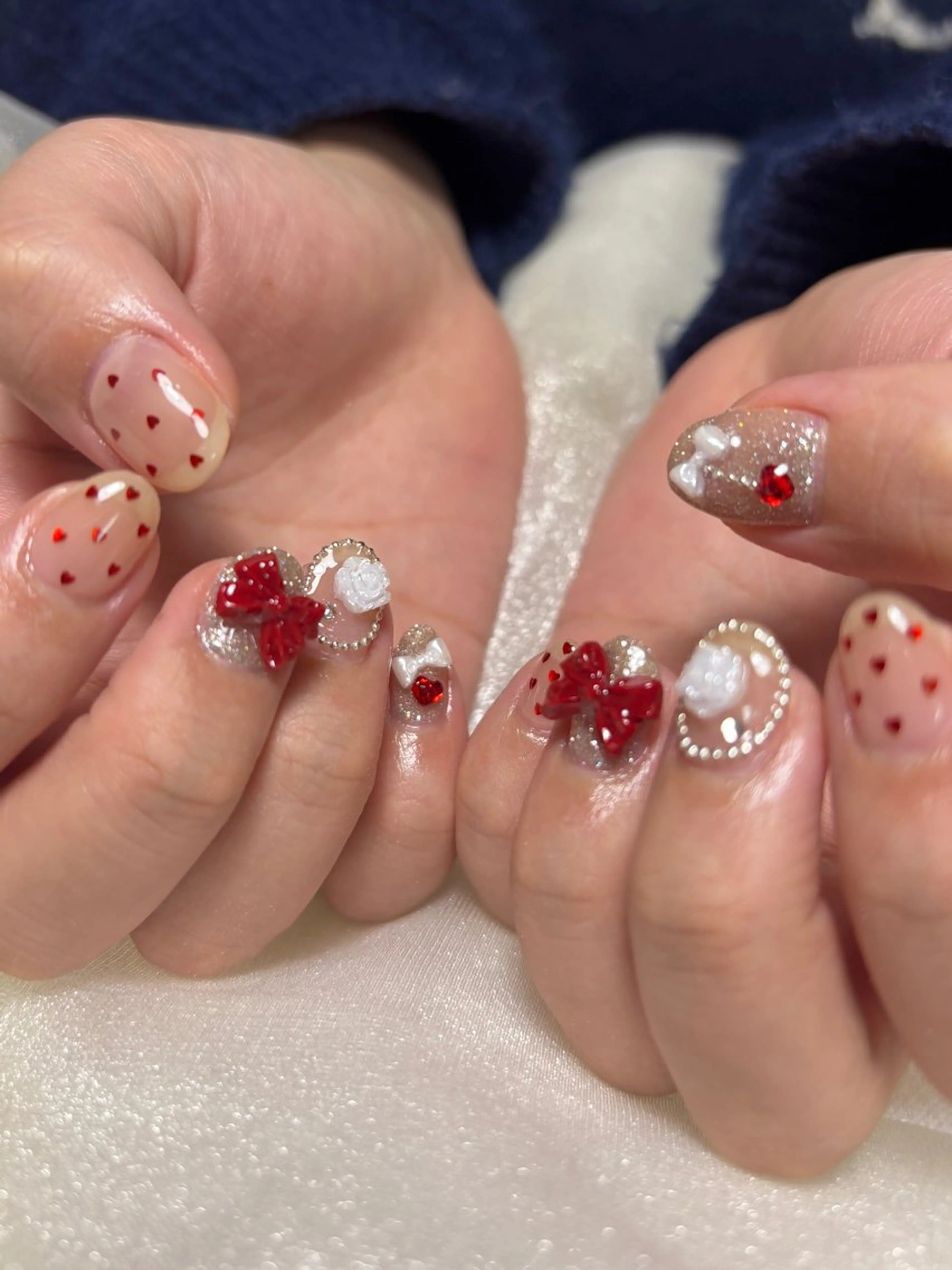 ショート ハンドネイル mer natsumiのネイルデザイン