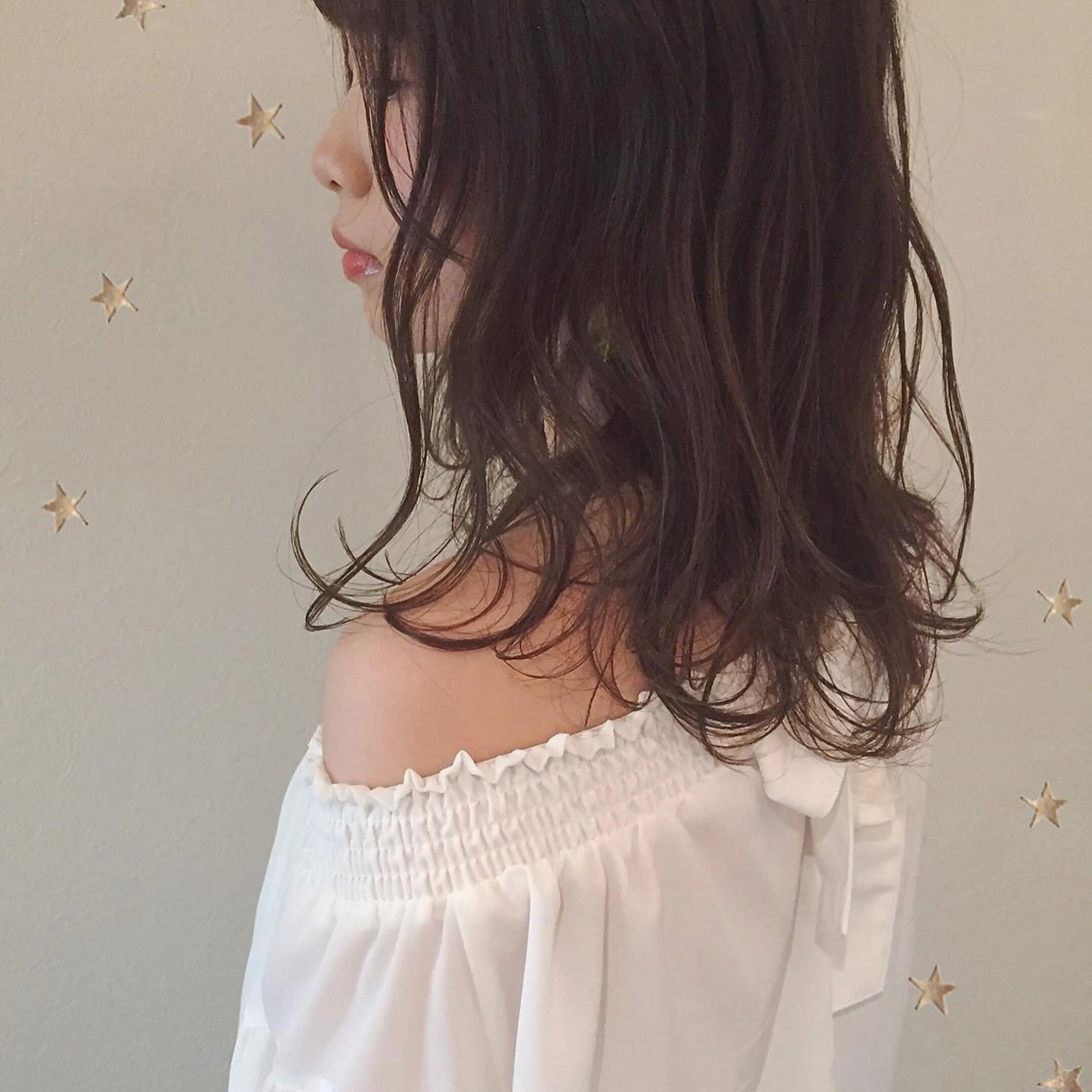 セミロング ハイライト salon AKIRA所属・市川 千夏のヘアスタイル