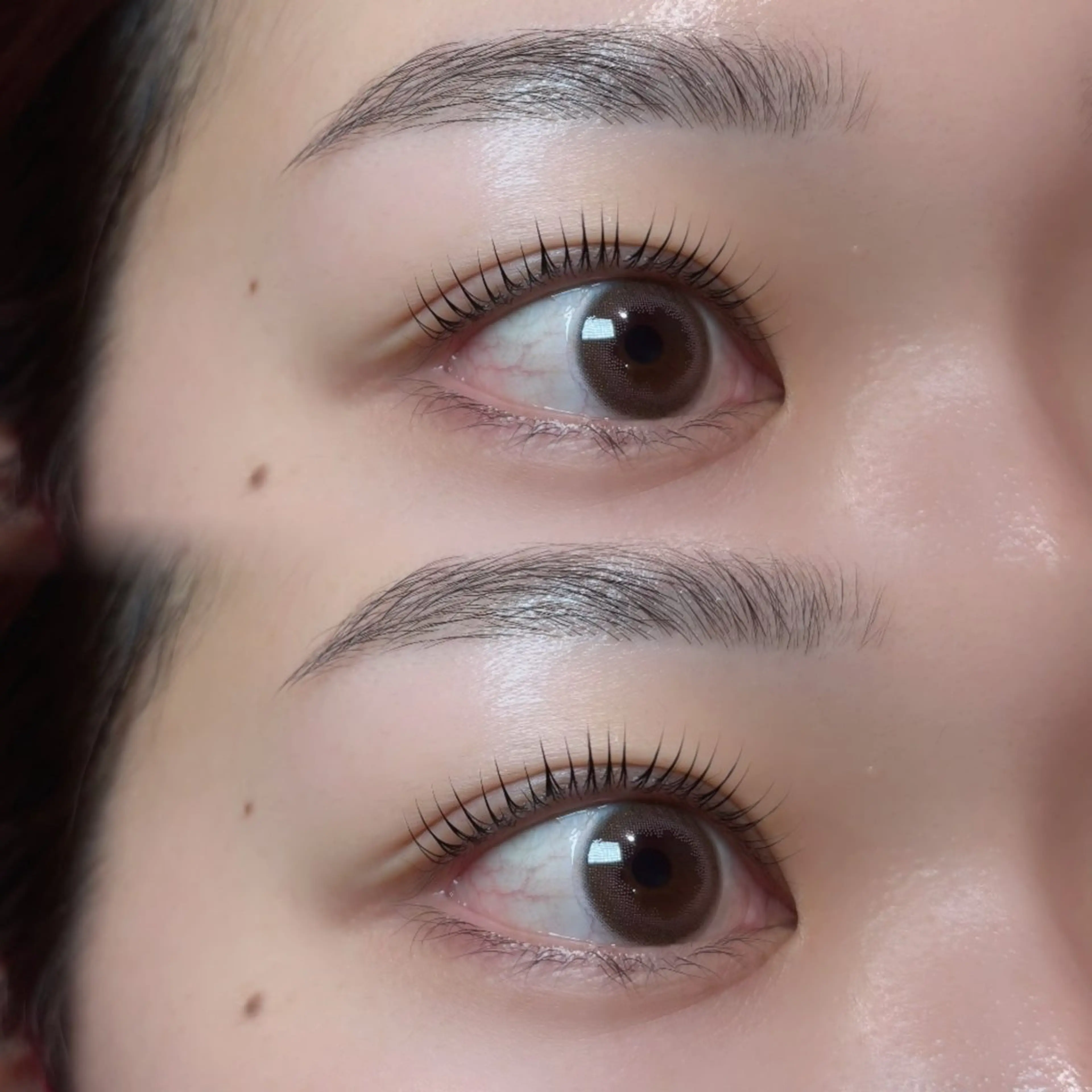 平日限定✨️アッパーリフトカール&眉毛ワックスの写真