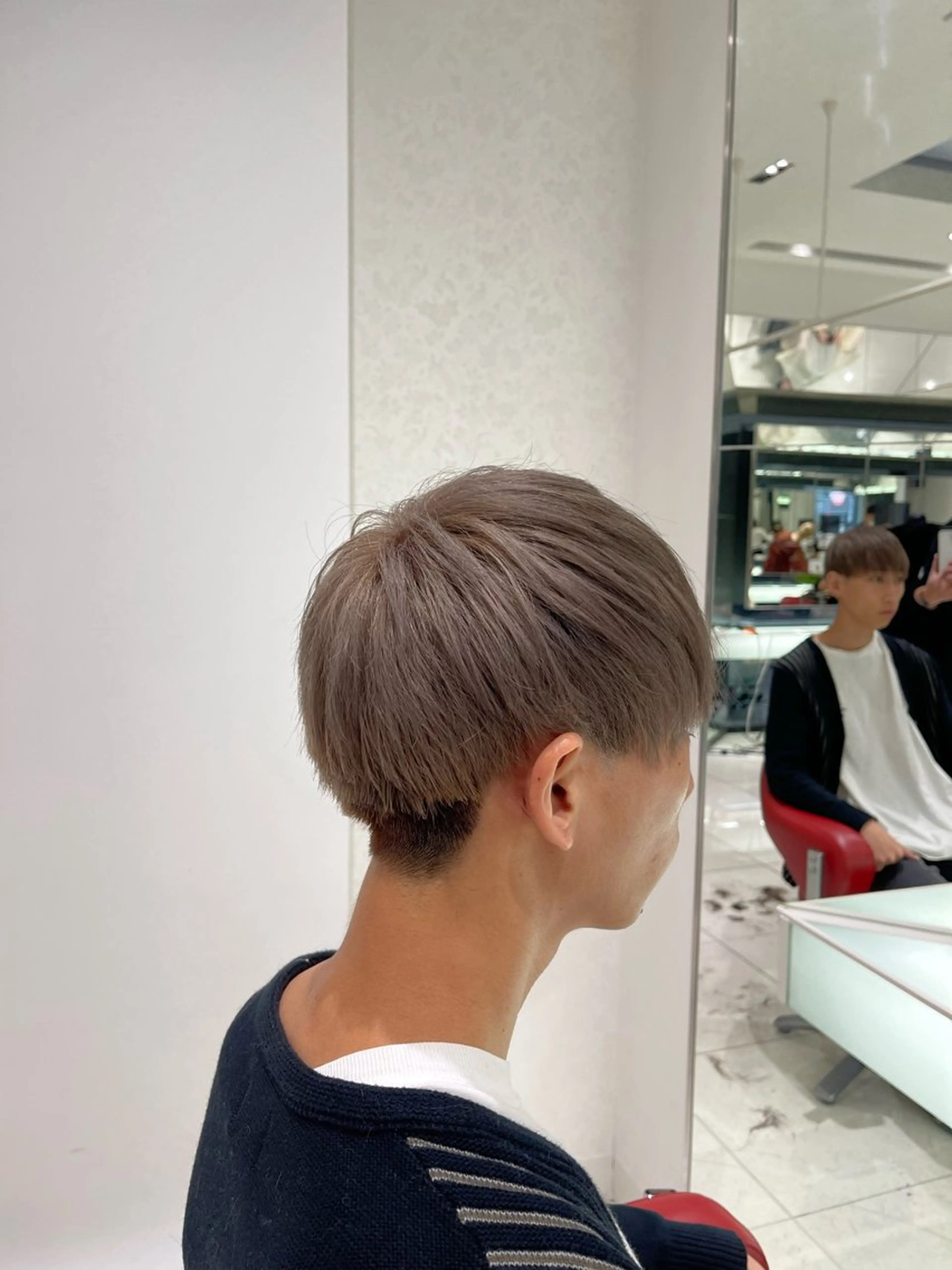 カット＋カラー💚🍏の写真