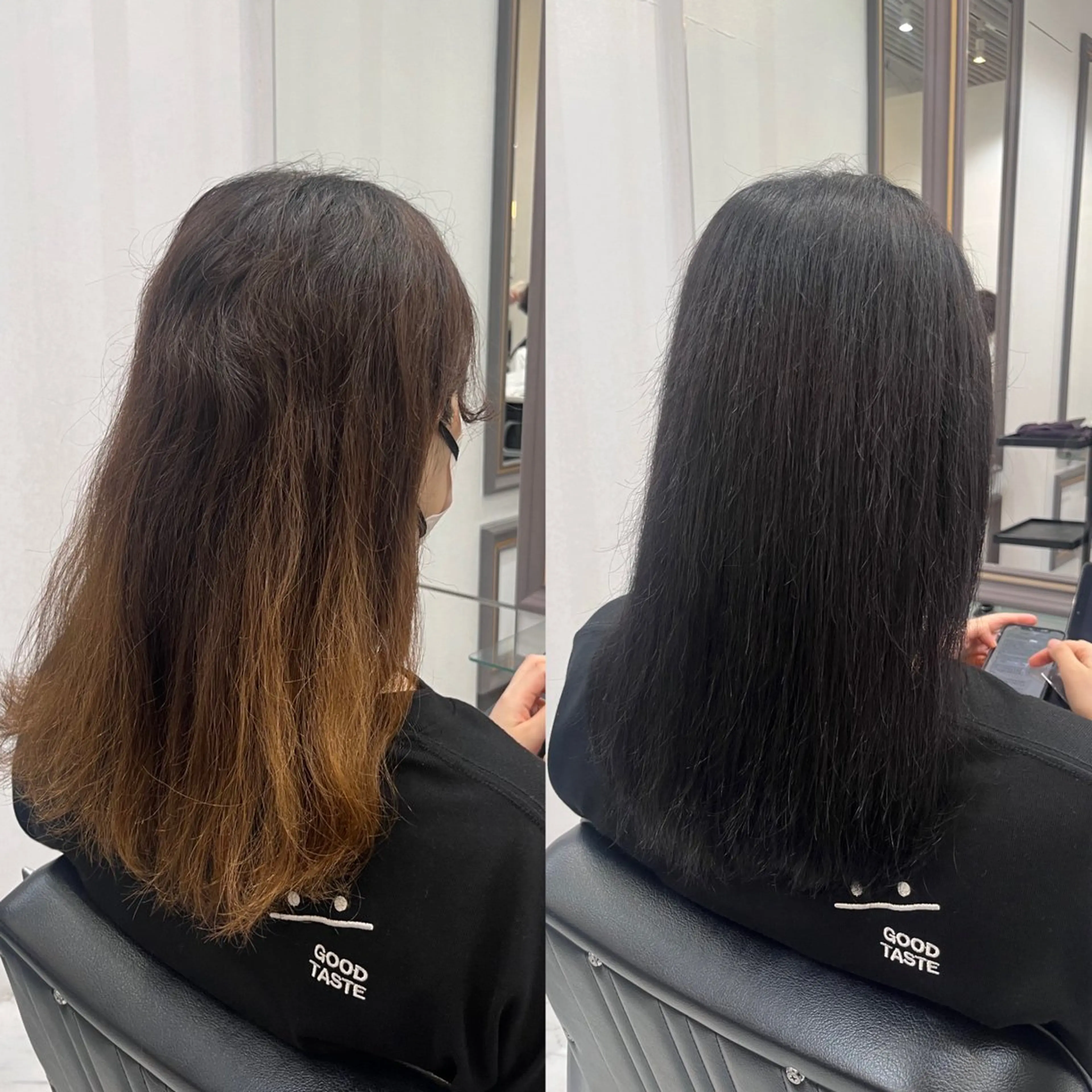 ミディアム カラー トリートメント THE  ESCALA表参道所属・Hana🌷/ 透明感/艶髪/表参道のヘアスタイル