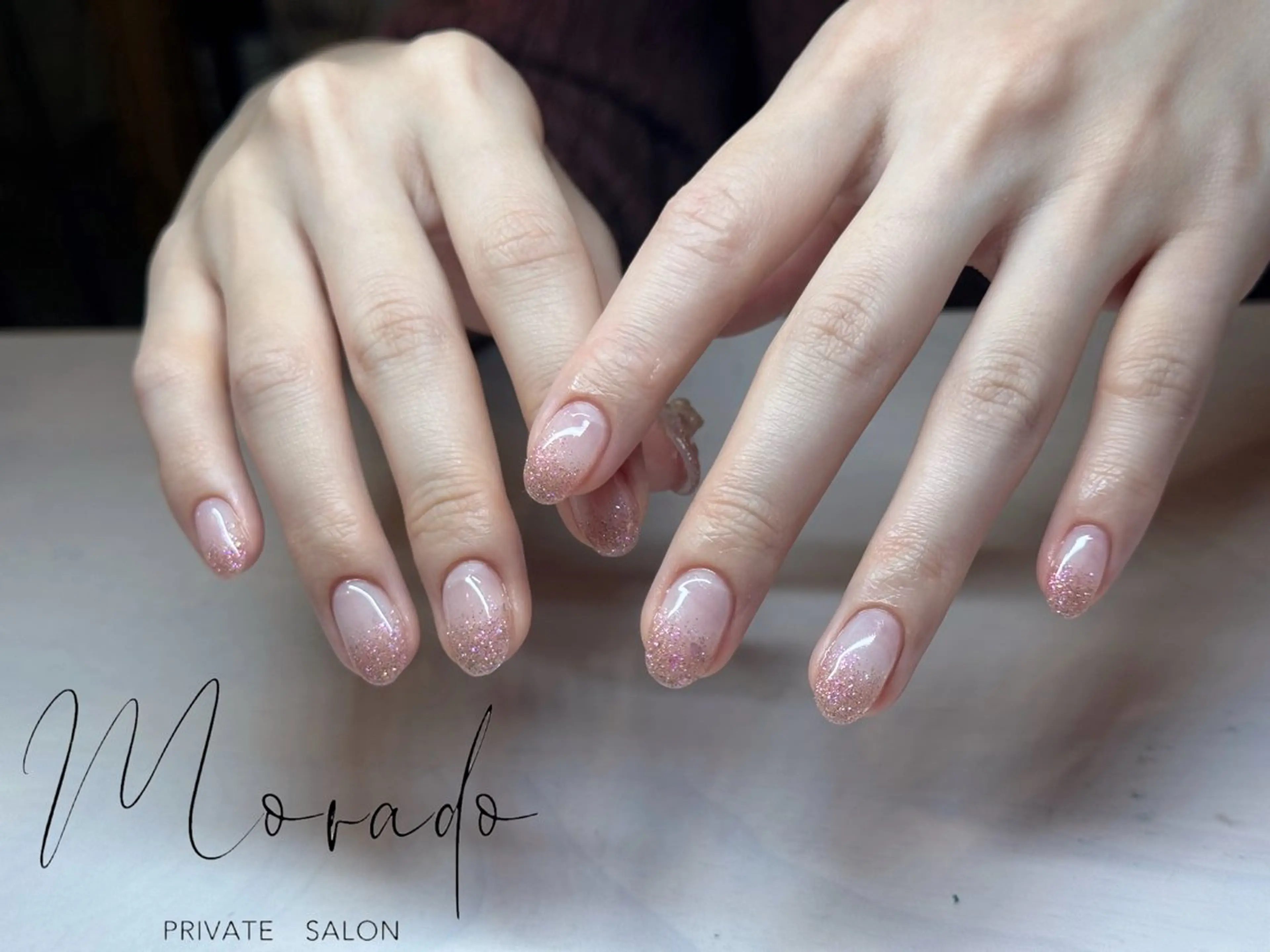 ネイル フラッシュネイル ジェルネイル ラメ(グリッター) ラメグラデーション マグネットネイル ハンドネイル ハンドケア MORADO ~Private Salon~所属・新小岩 MORADO Mihoのネイルデザイン