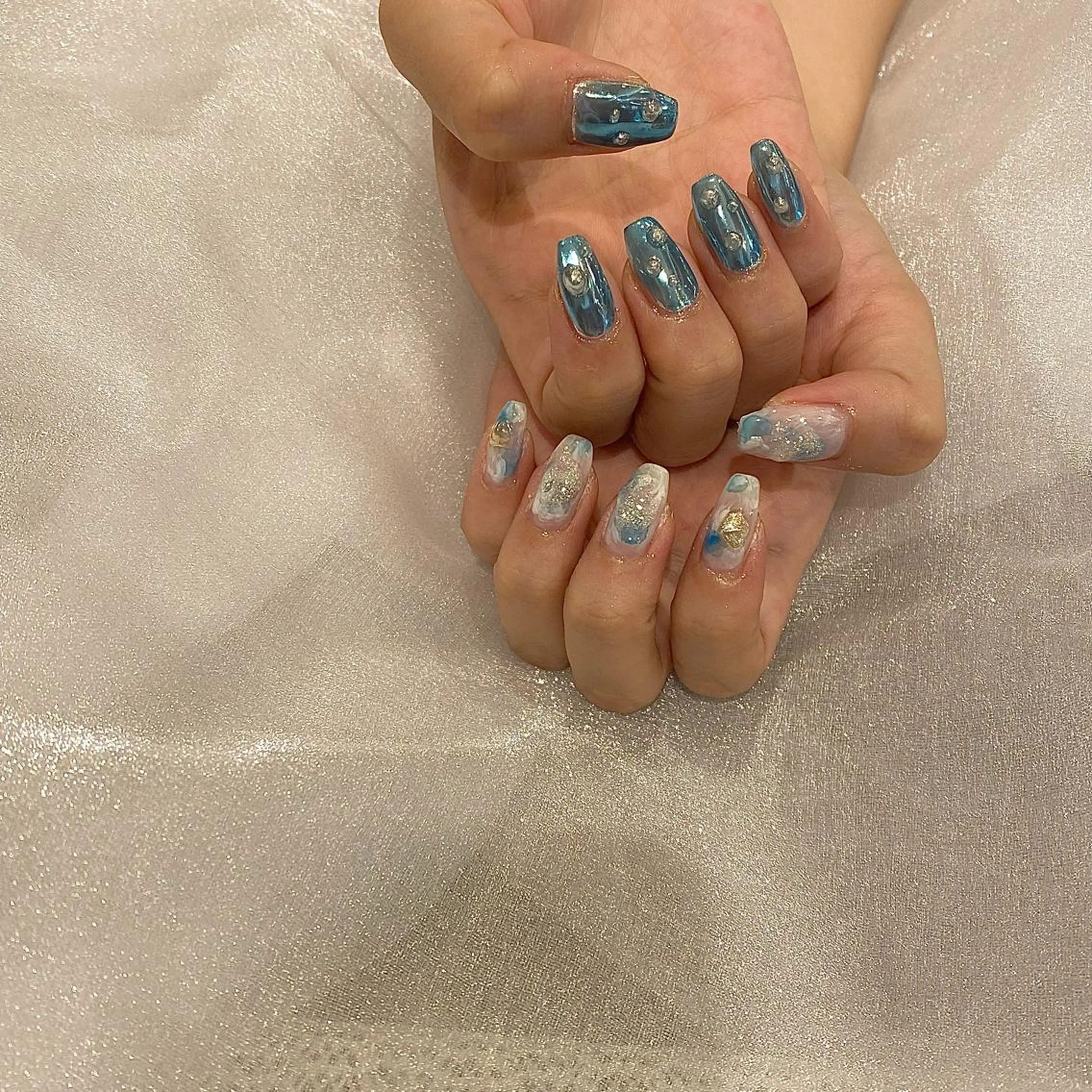 ネイル ハンドネイル 鶴田୨ৎmaison de NALIのネイルデザイン