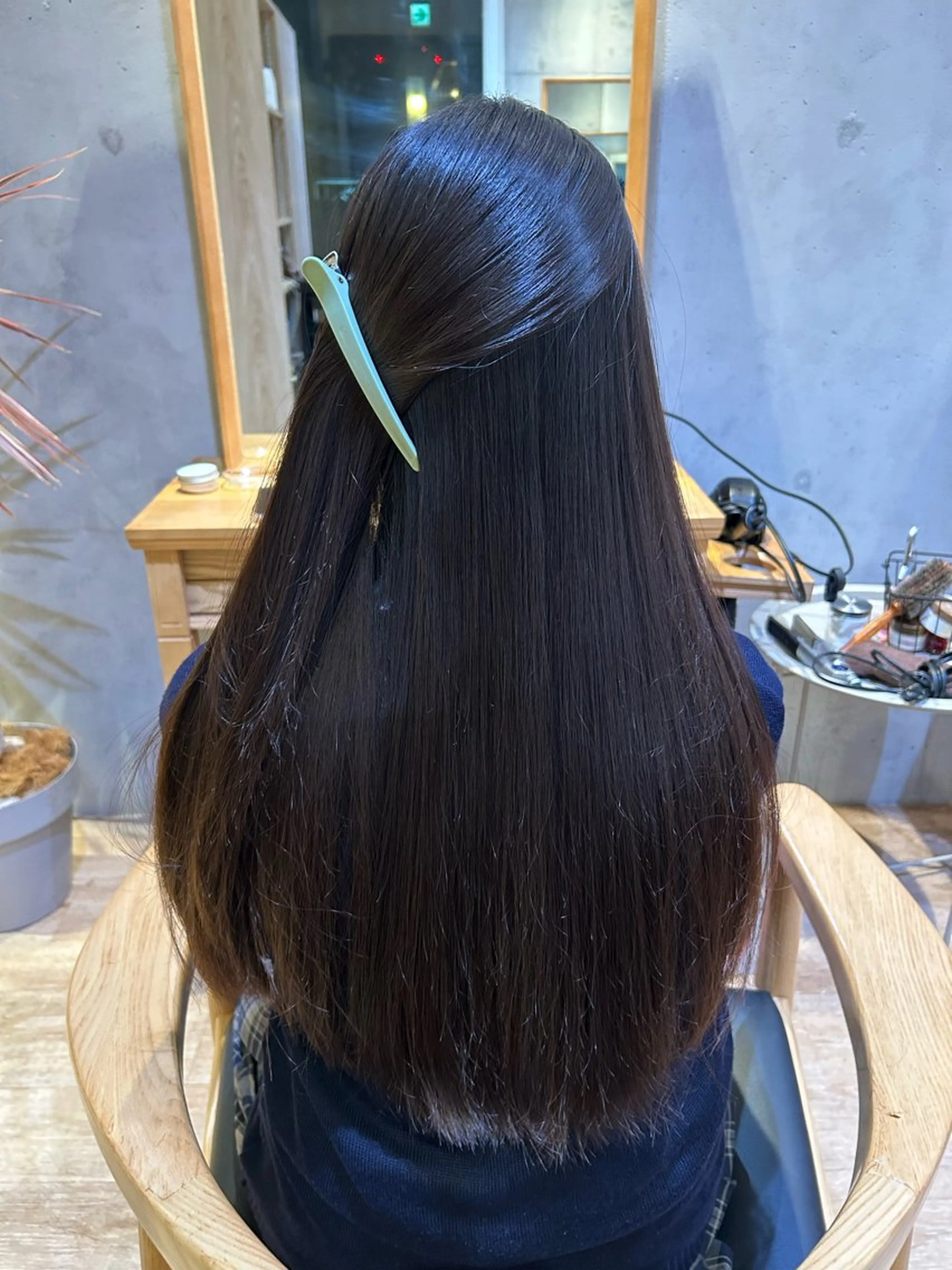 ロング 縮毛矯正 null 《 栞 》のヘアスタイル