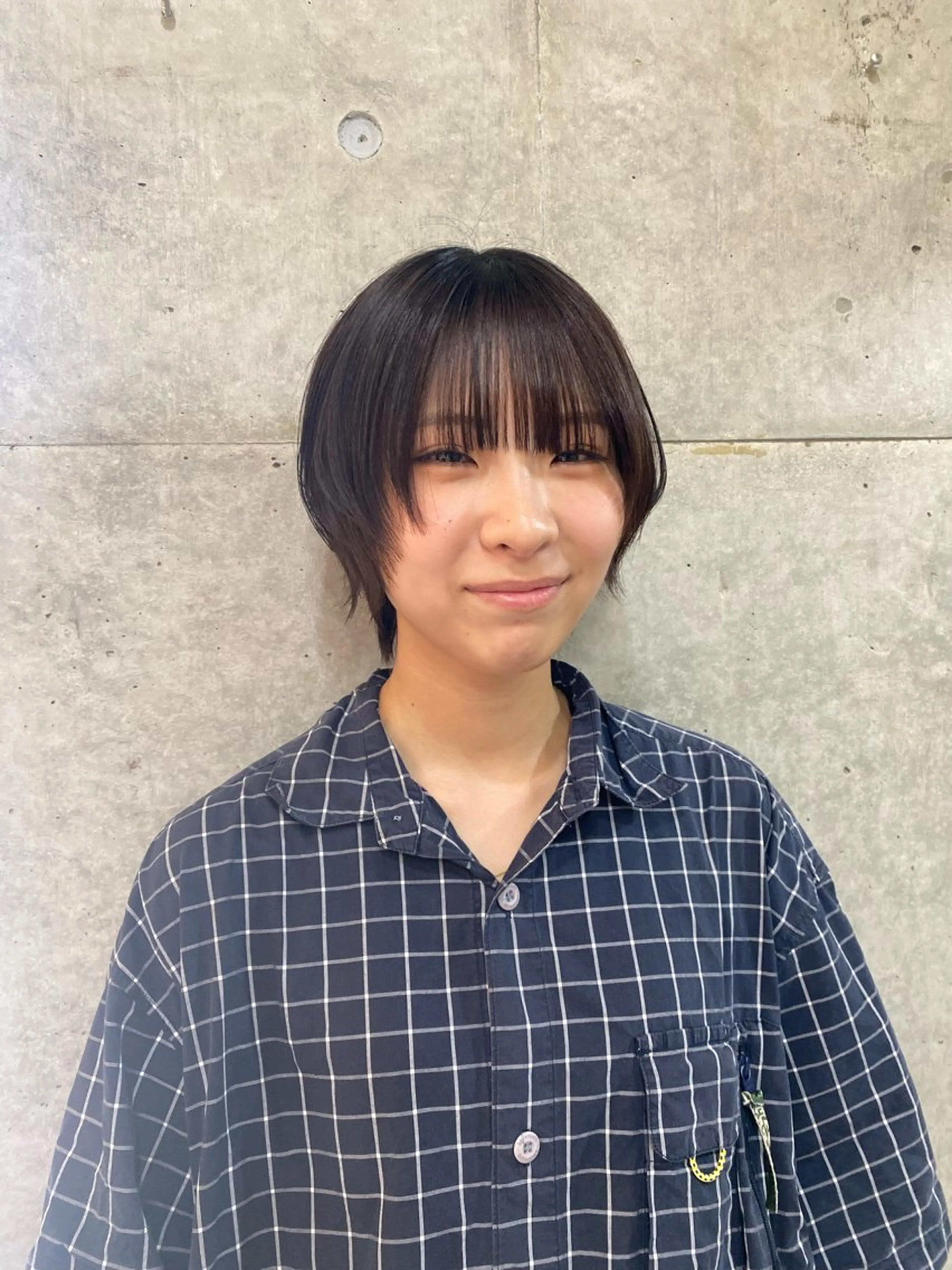 ショート 顔周りカット ショートヘア ウルフカット ARUE所属・🫧RIRI 🫧のヘアスタイル