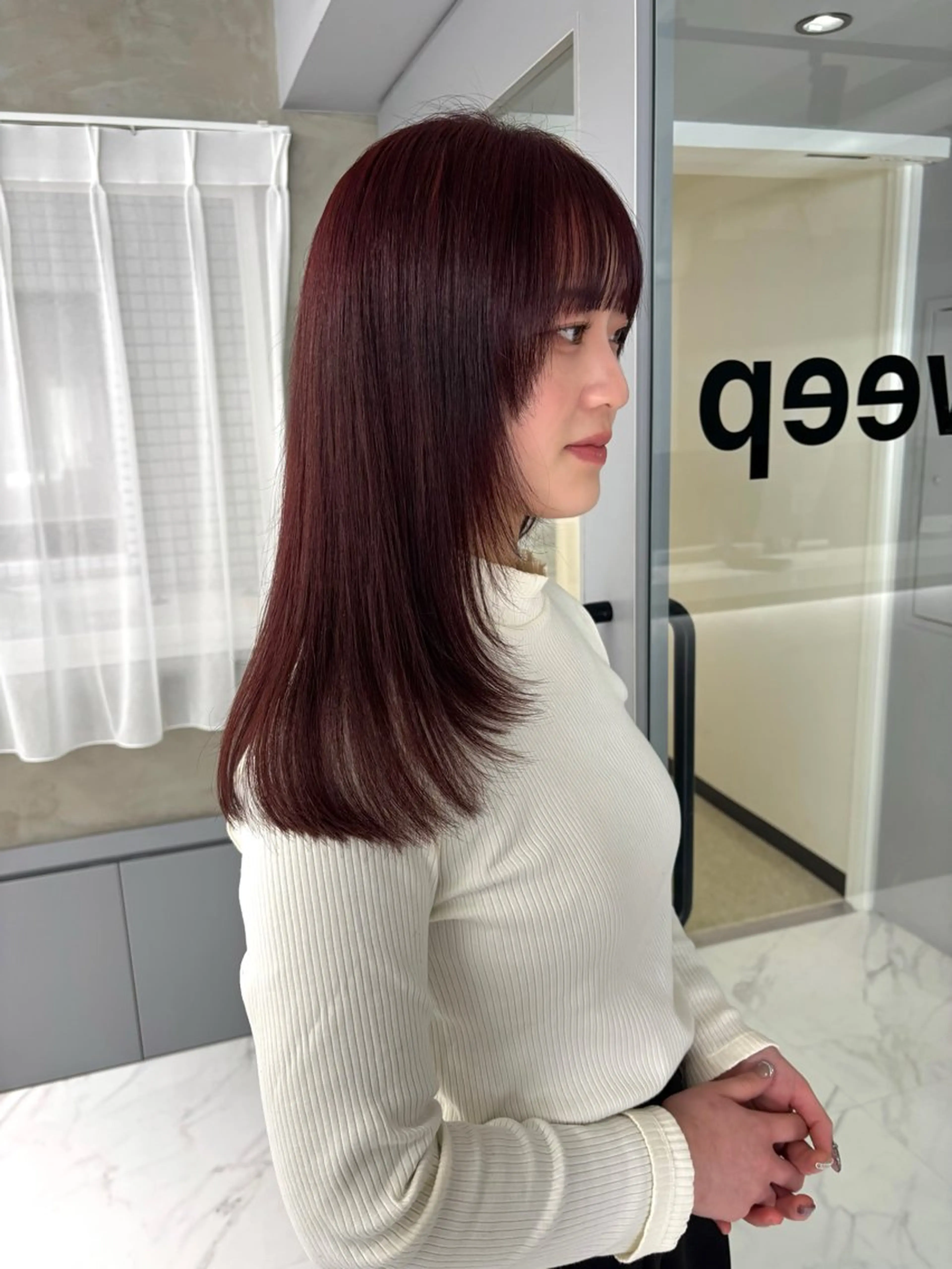 〈オススメメニュー☆〉今大人気の!ブリーチなしダブルカラー🦦🍨の写真