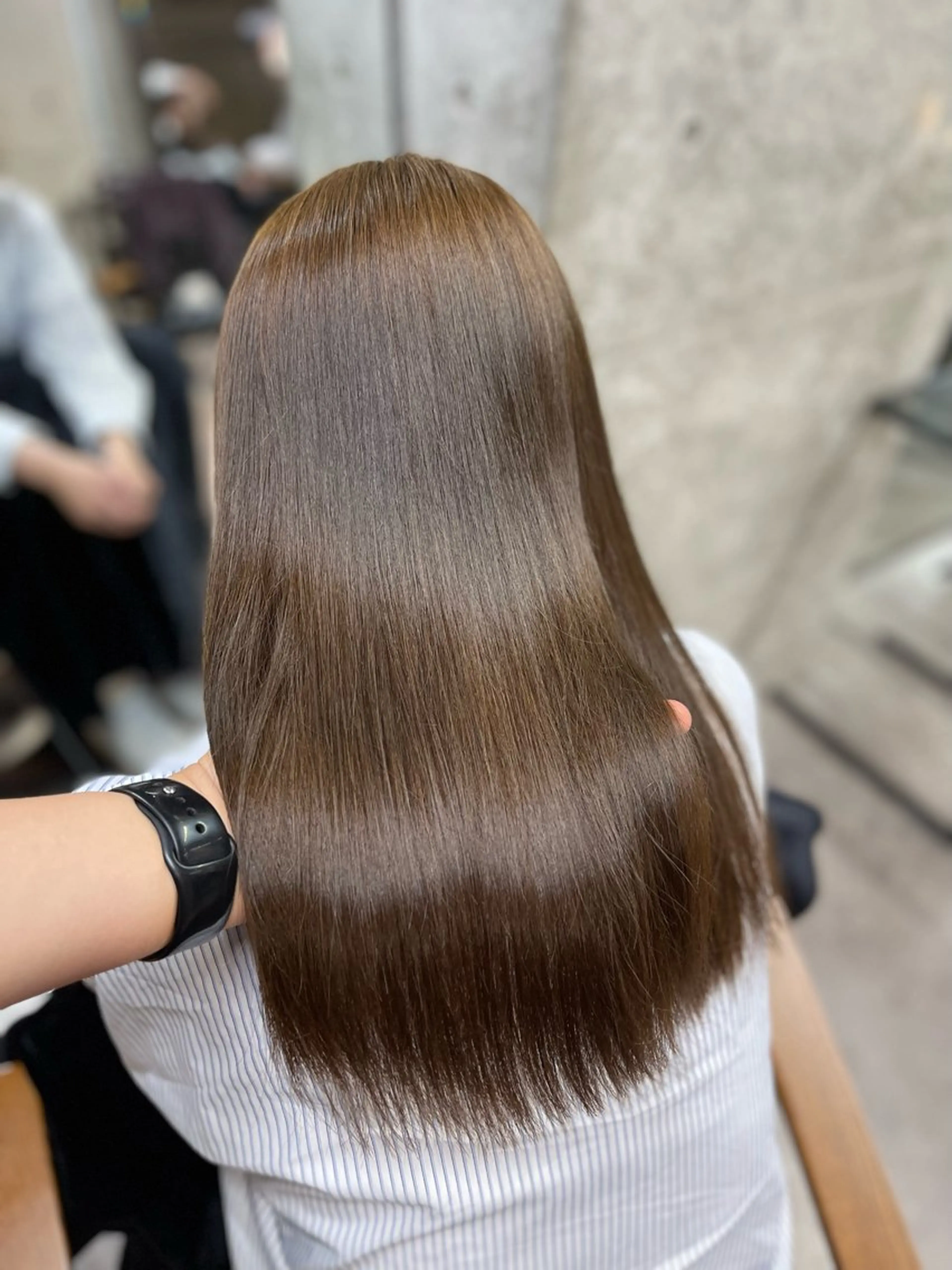 セミロング カラー ヘアカラー route 【ルート】所属・髪質改善/堀江 ケアカラーtoshiのヘアスタイル