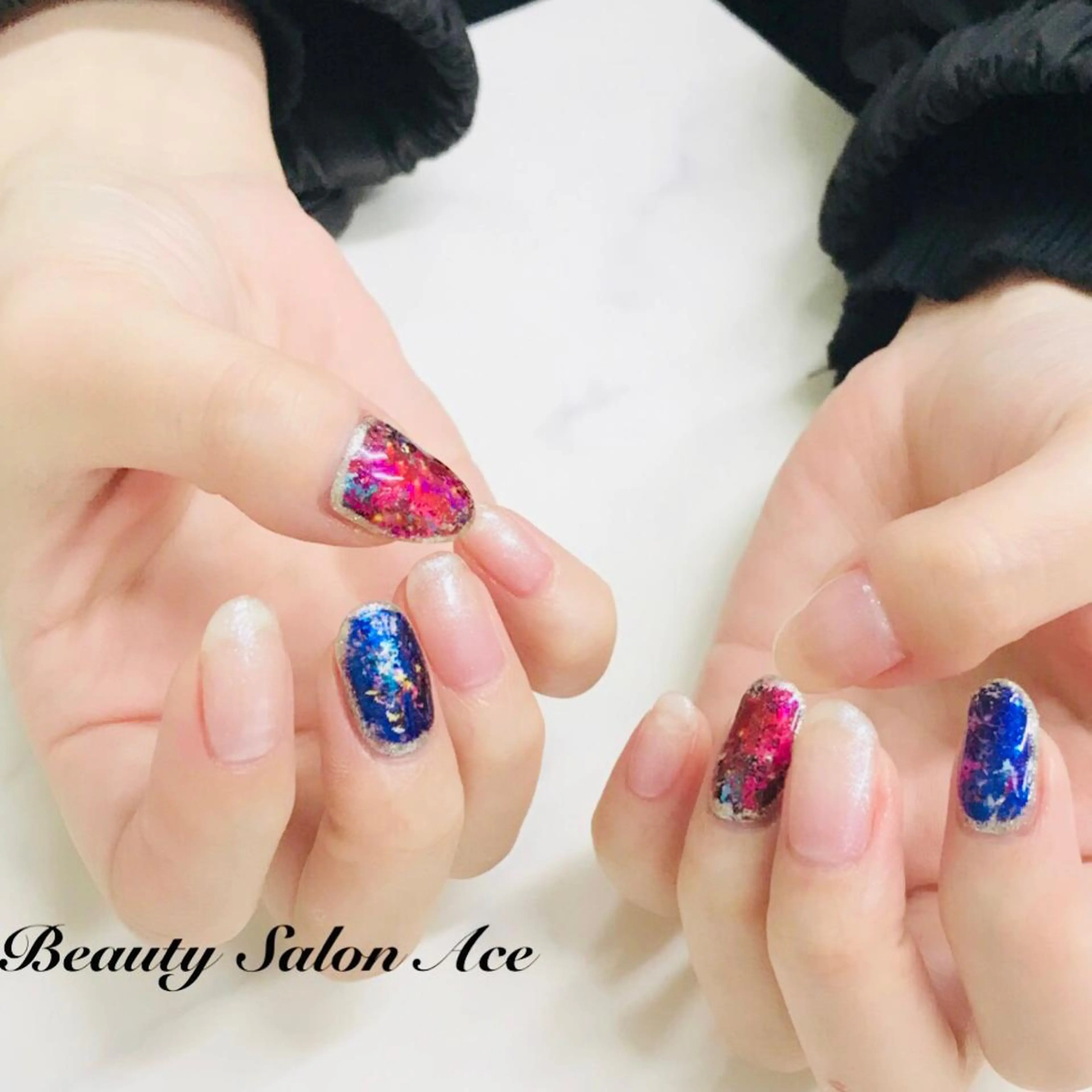 ネイル Beauty Salon Ace（ネイルサロン　エース）所属・池袋フィルイン Ace♡長さだしのネイルデザイン