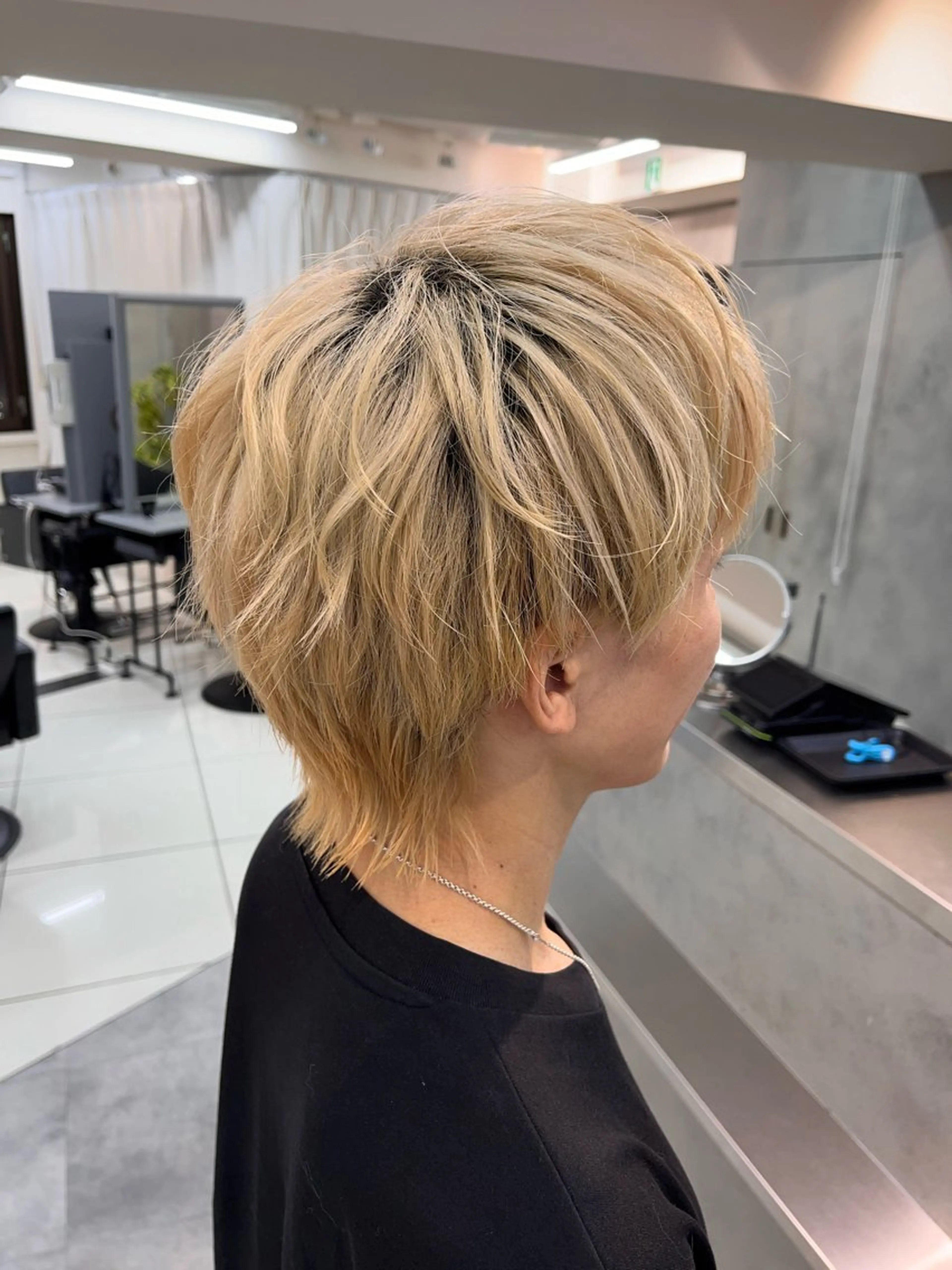 ショート 💫ハイトーンボブ/ HARU💫のヘアスタイル