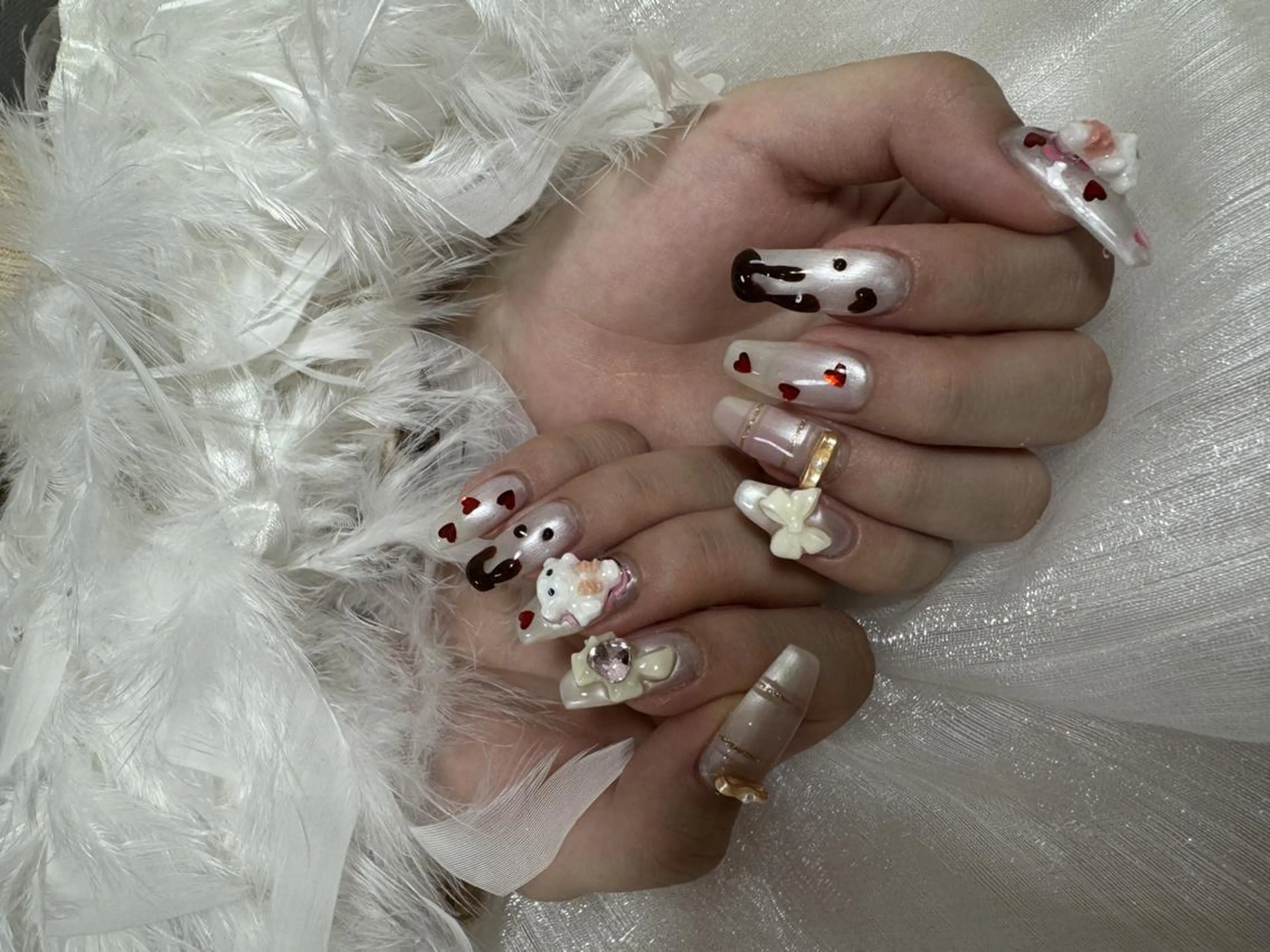 ネイル ハンドネイル ハンドケア DEMAIN- 🌹のネイルデザイン