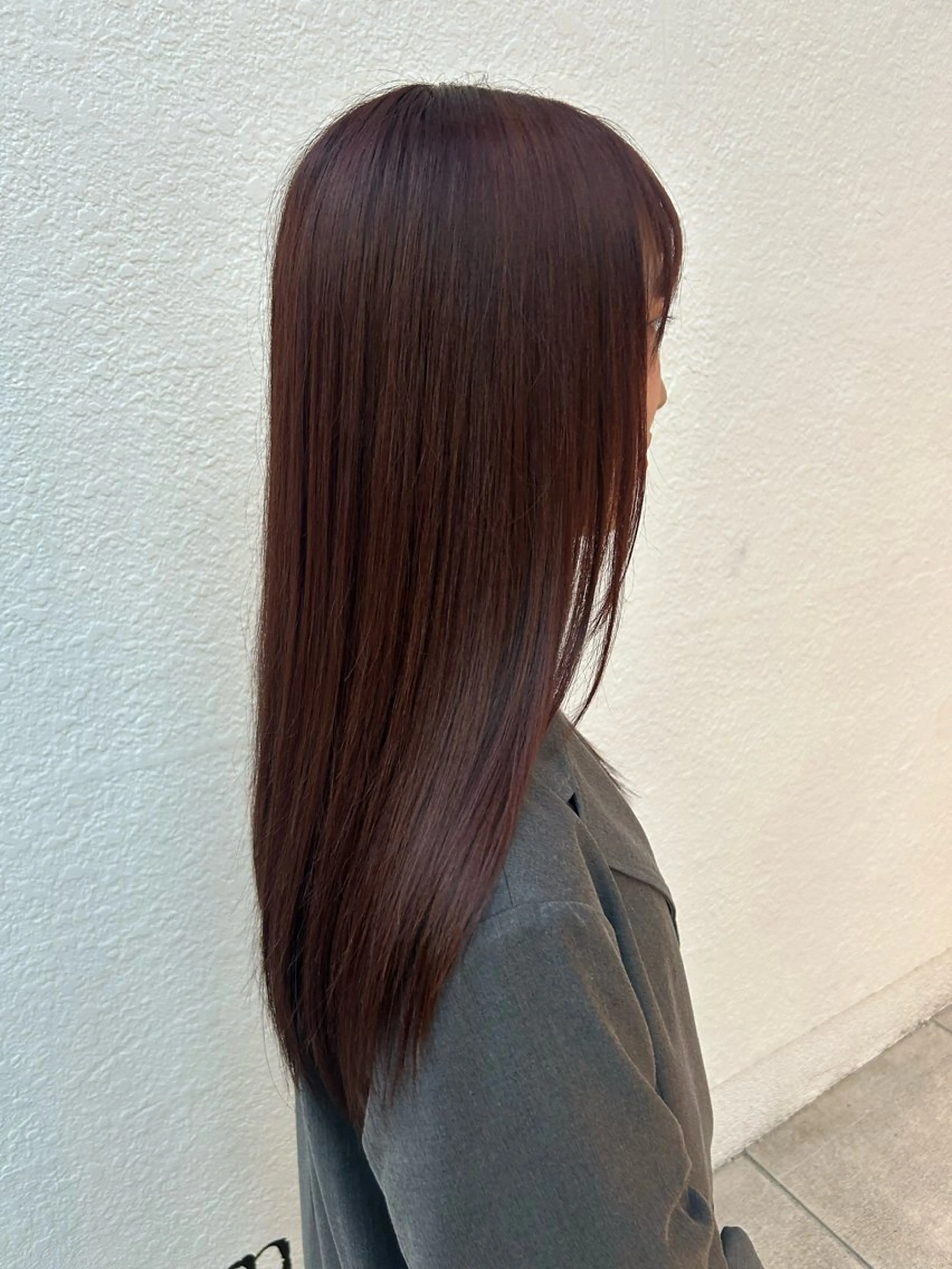 カラー miyu/京都/ cut modelのヘアスタイル