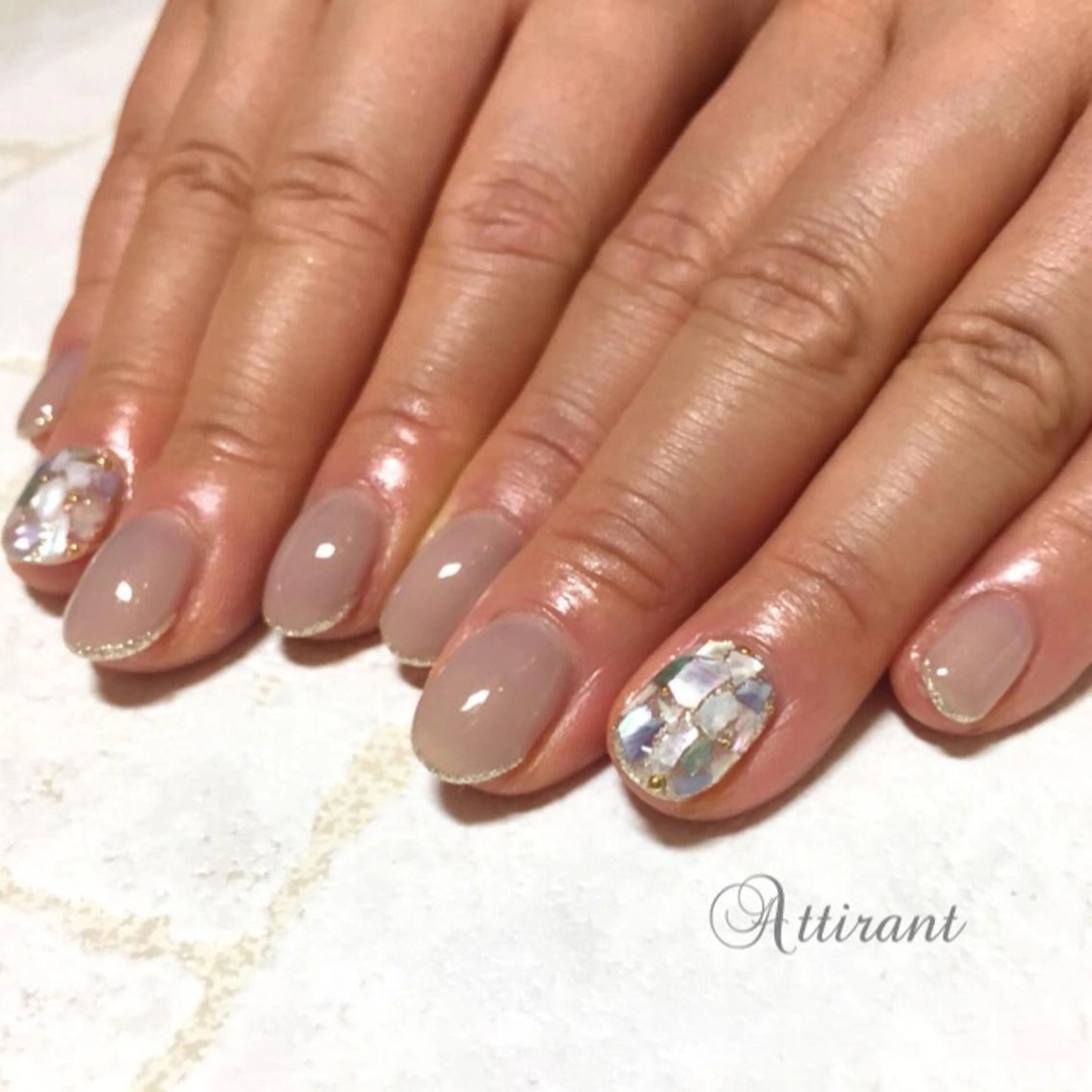 ネイル ハンドネイル ネイルサロン アティロン所属・ネイルサロン アティロンのネイルデザイン