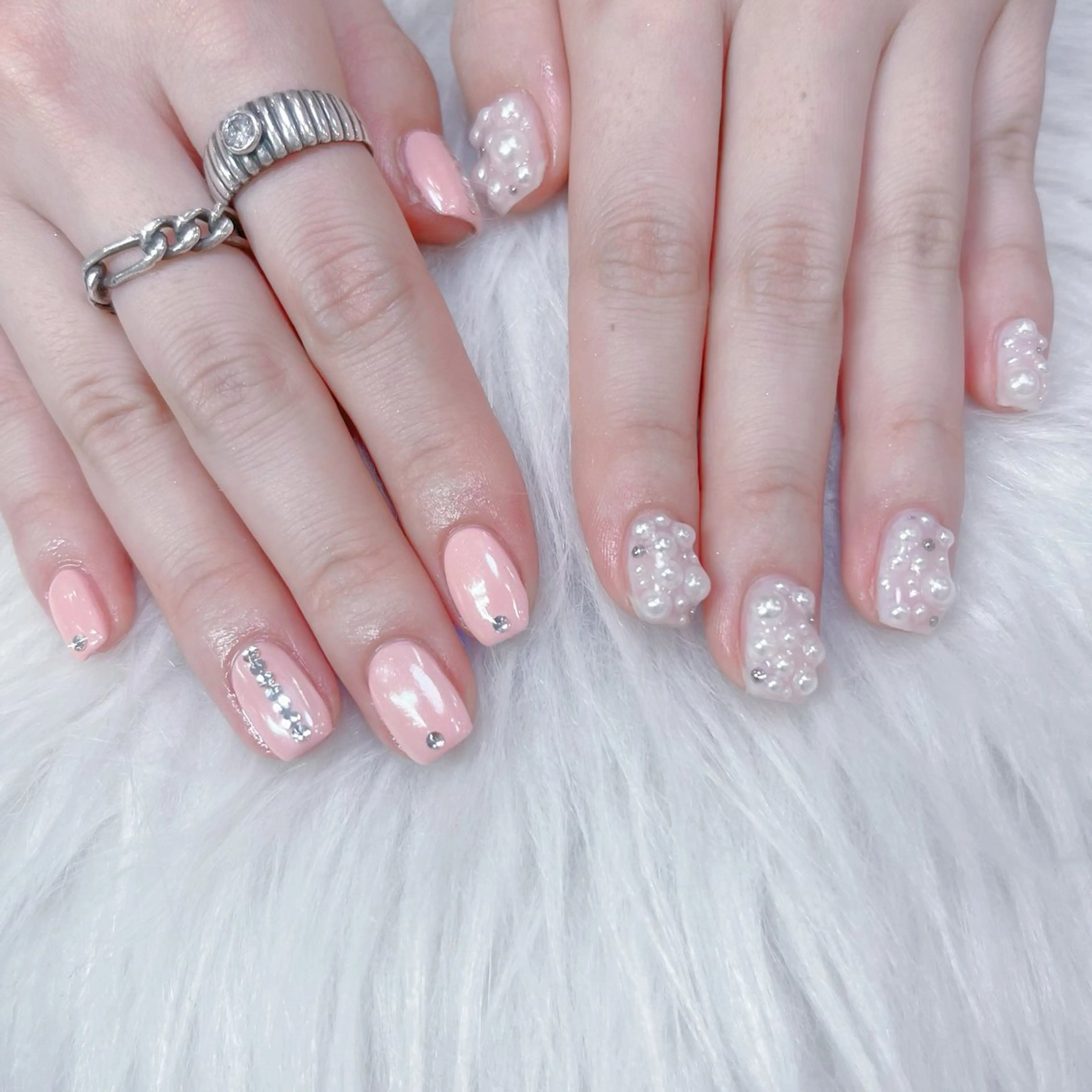 ネイル ハンドネイル Maya 🧊🫧‪のネイルデザイン
