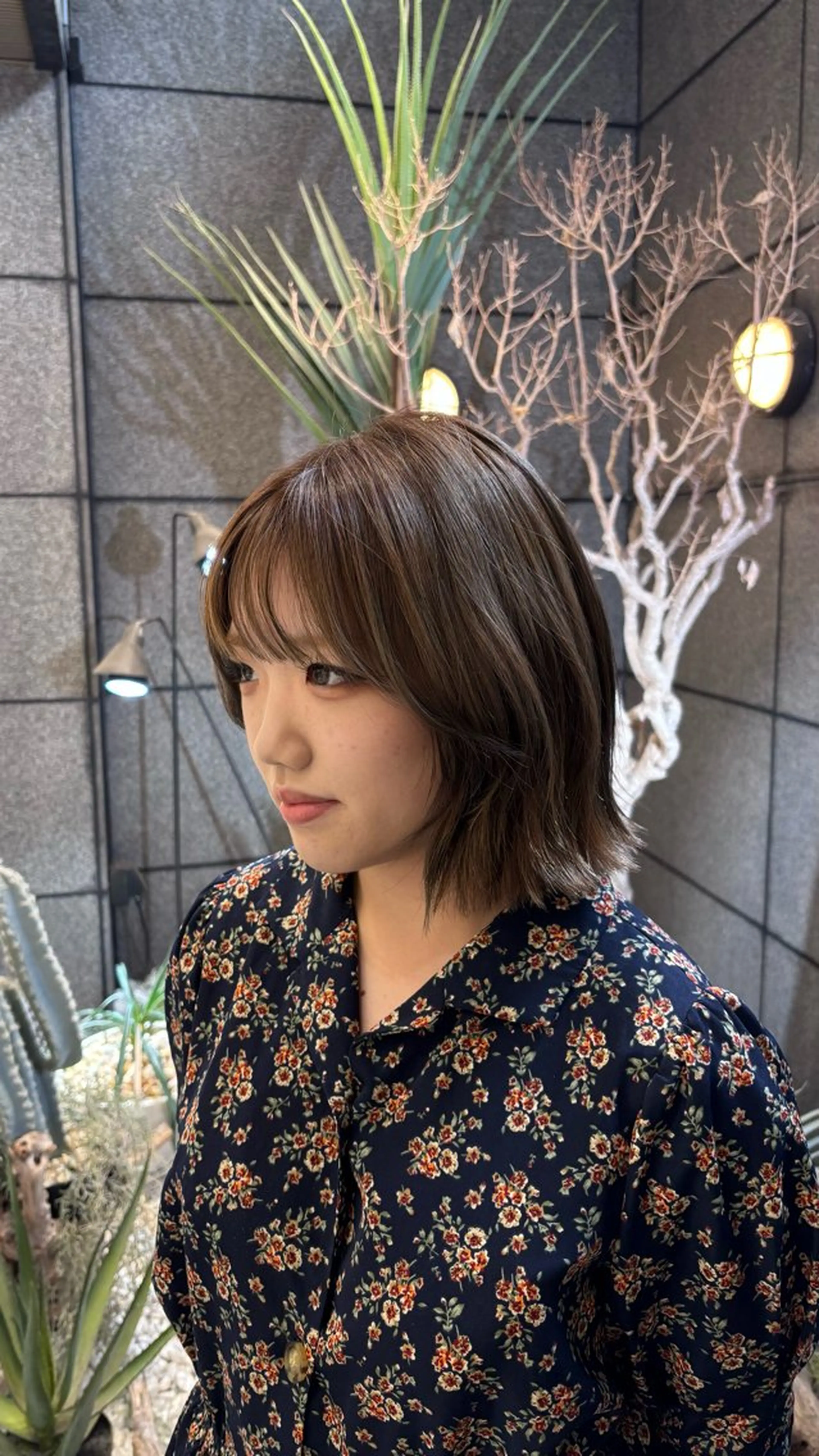 ショート カラー ヘアカラー ヘアセット ハイトーン/レイヤー KYOKA🩶のヘアスタイル