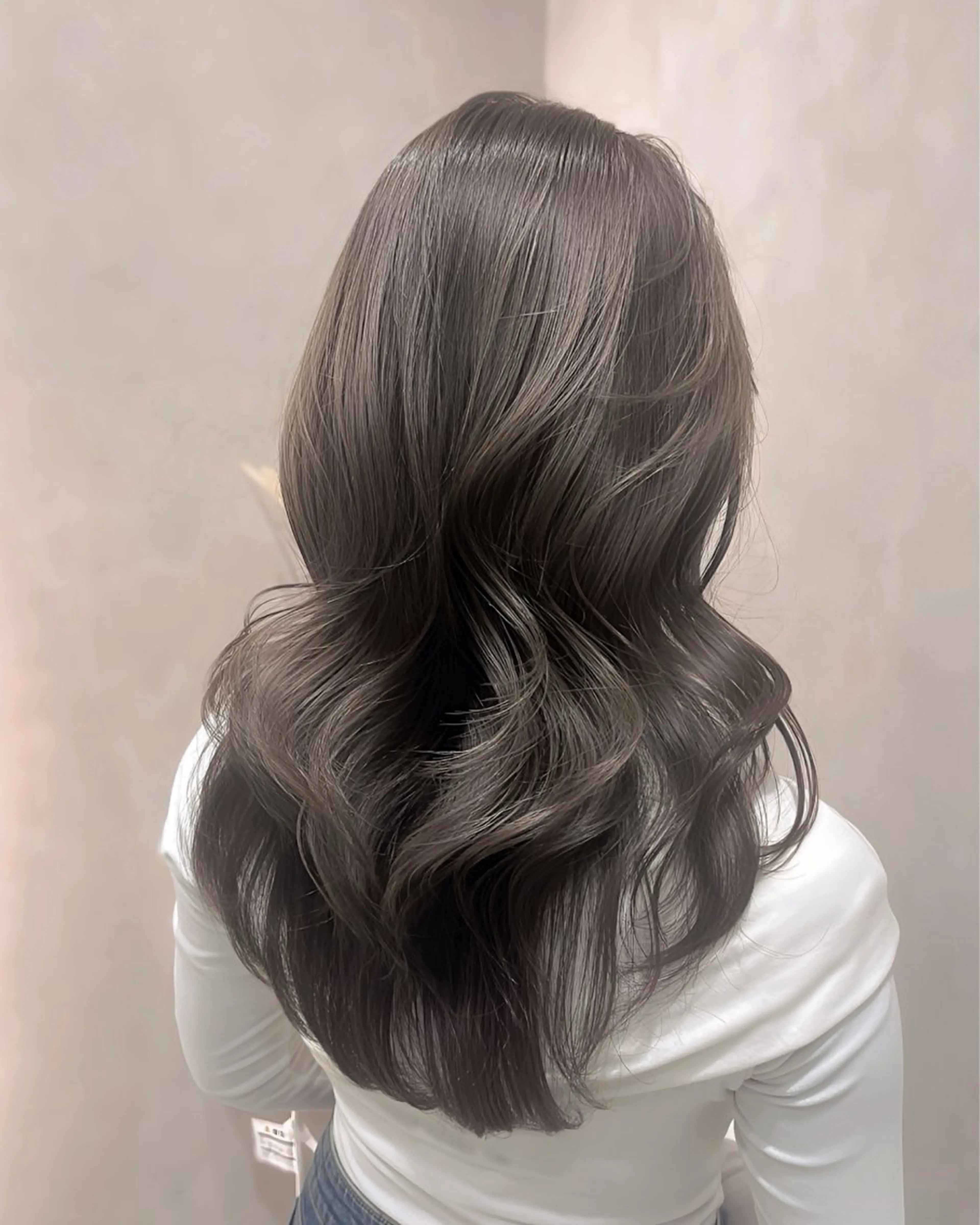 【🩶プレミアムコース🩶】韓国ヘア🇰🇷 カット＋髪質改善プレミアムケアカラー＋髪質改善トリートメントの写真