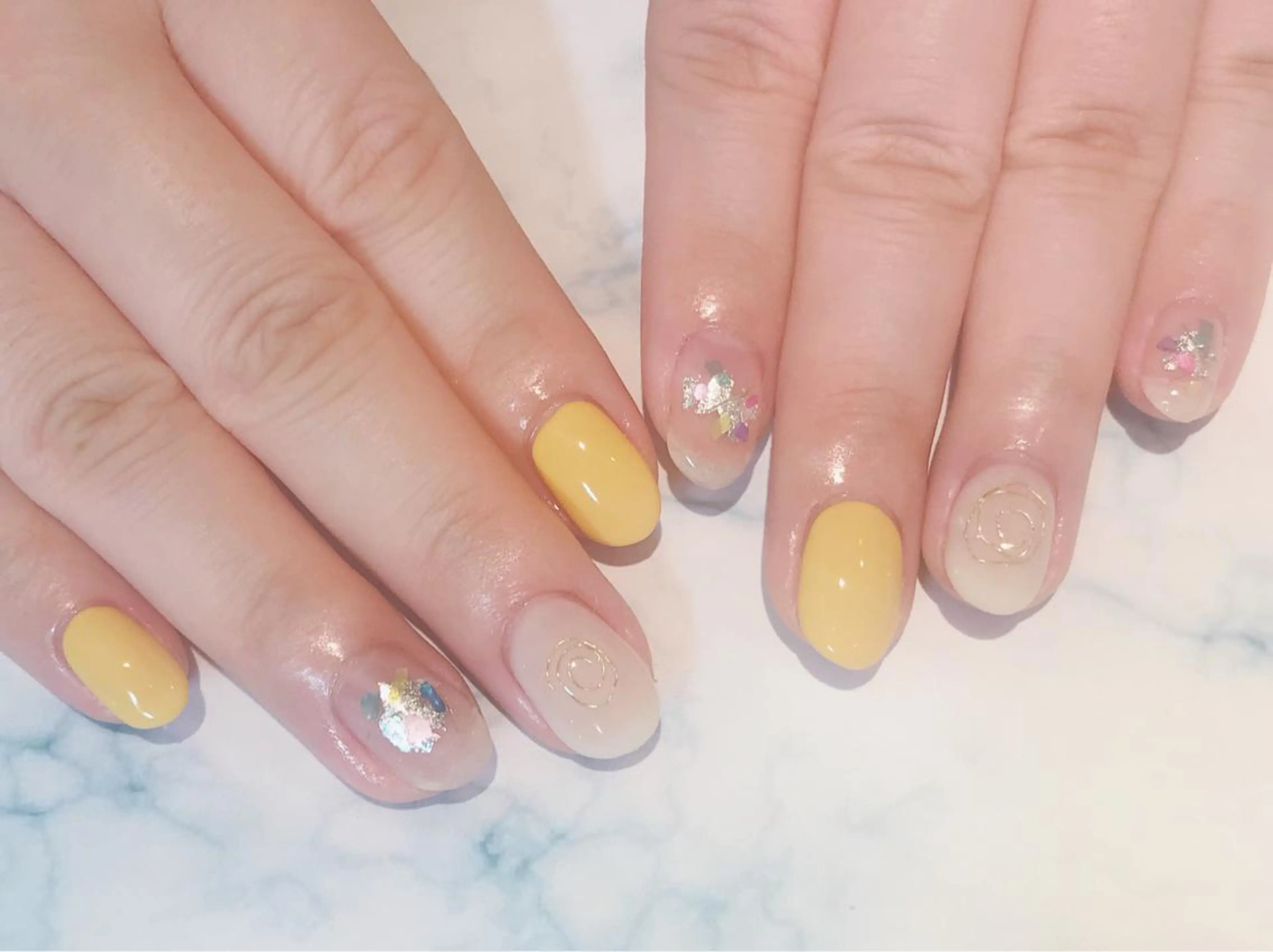 ネイル ハンドネイル LUKE所属・もとまつ さちこのネイルデザイン