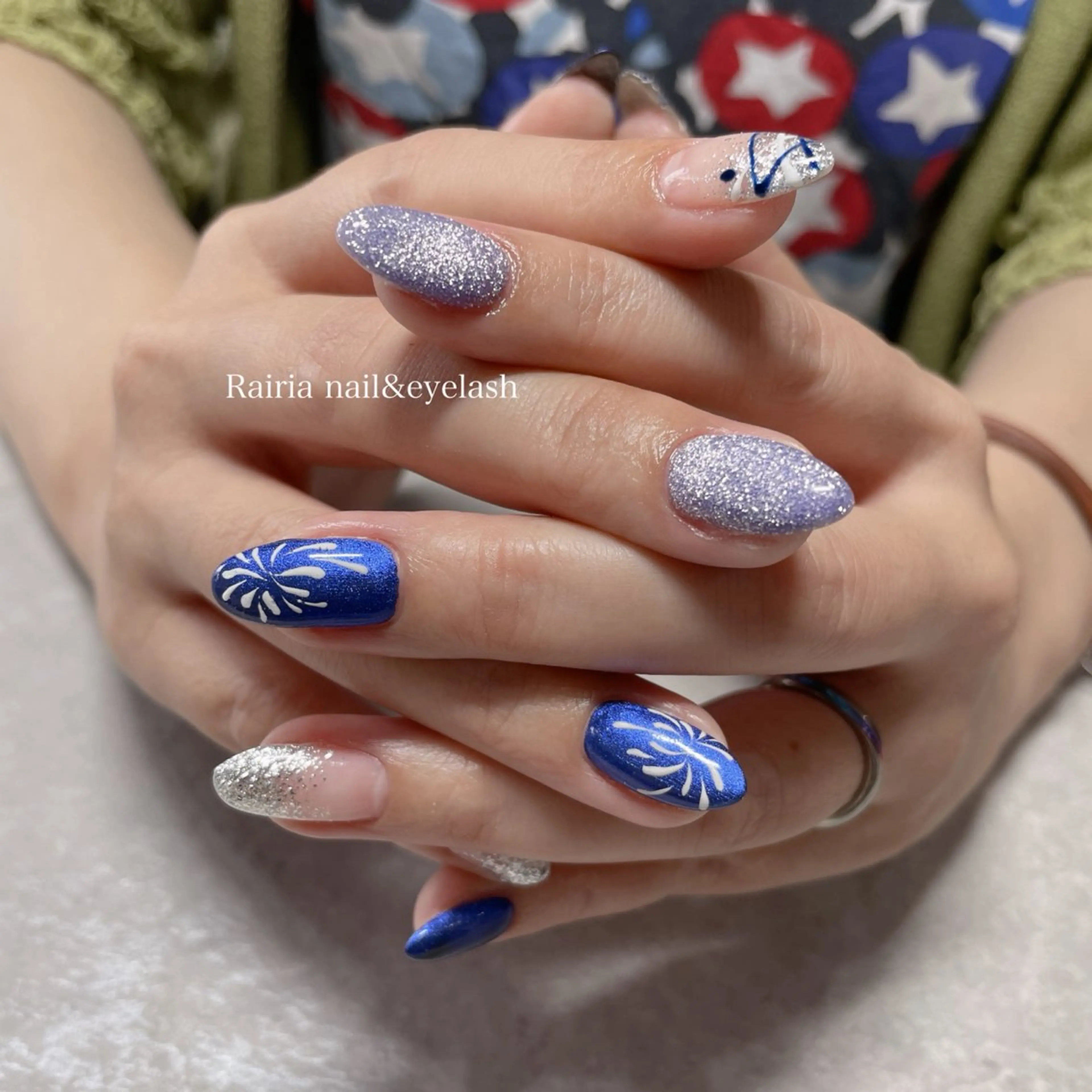 ネイル 持ち込み ハンドネイル Rairia nail&eyelash小岩店所属・Rairianail 小岩店のネイルデザイン