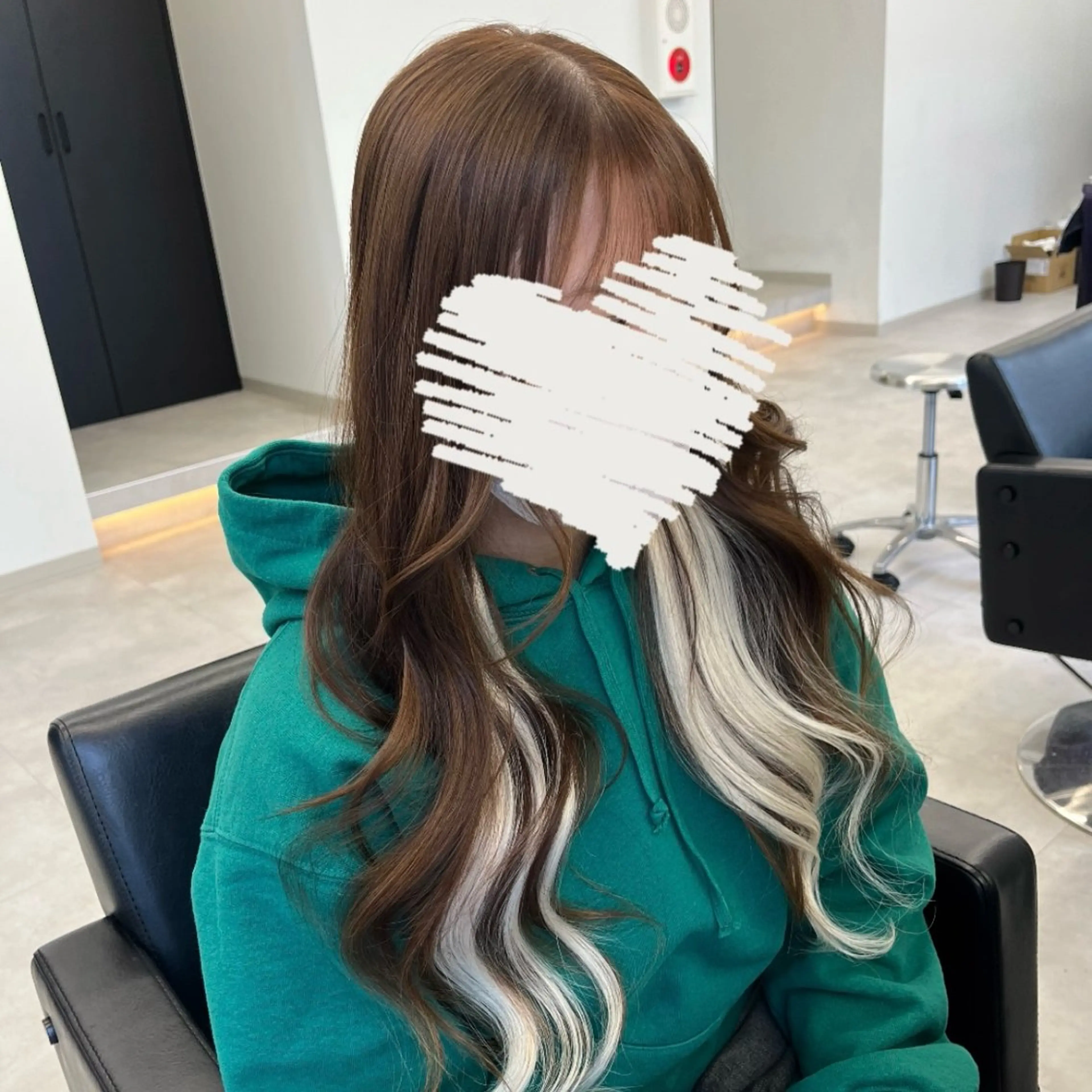 エクステ MOMOKA /　Lapis大名店のヘアスタイル