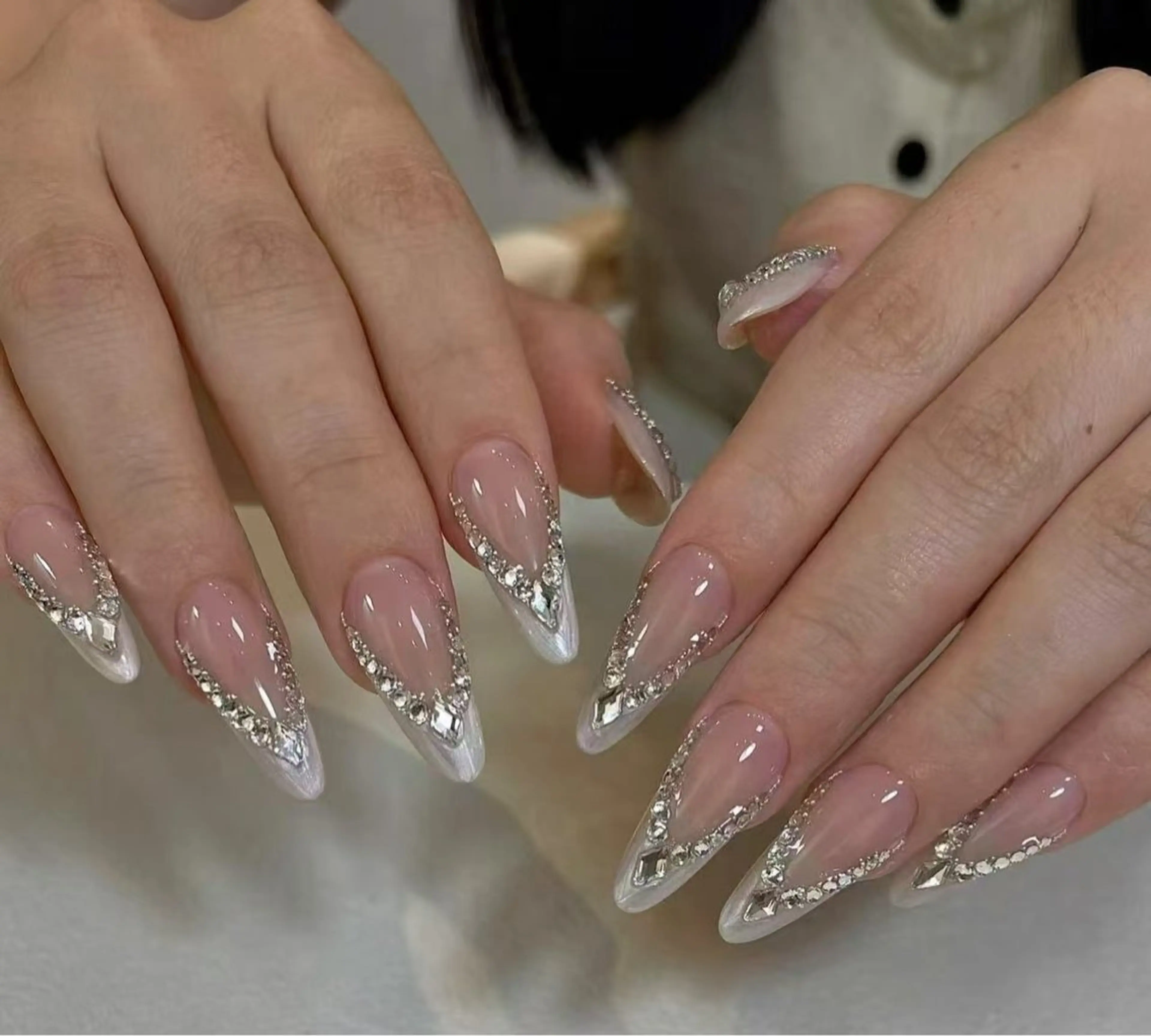 ネイル オーロラネイル フラワーネイル フットネイル フレンチネイル ジェルネイル ハンドネイル 相沢 さやかのネイルデザイン