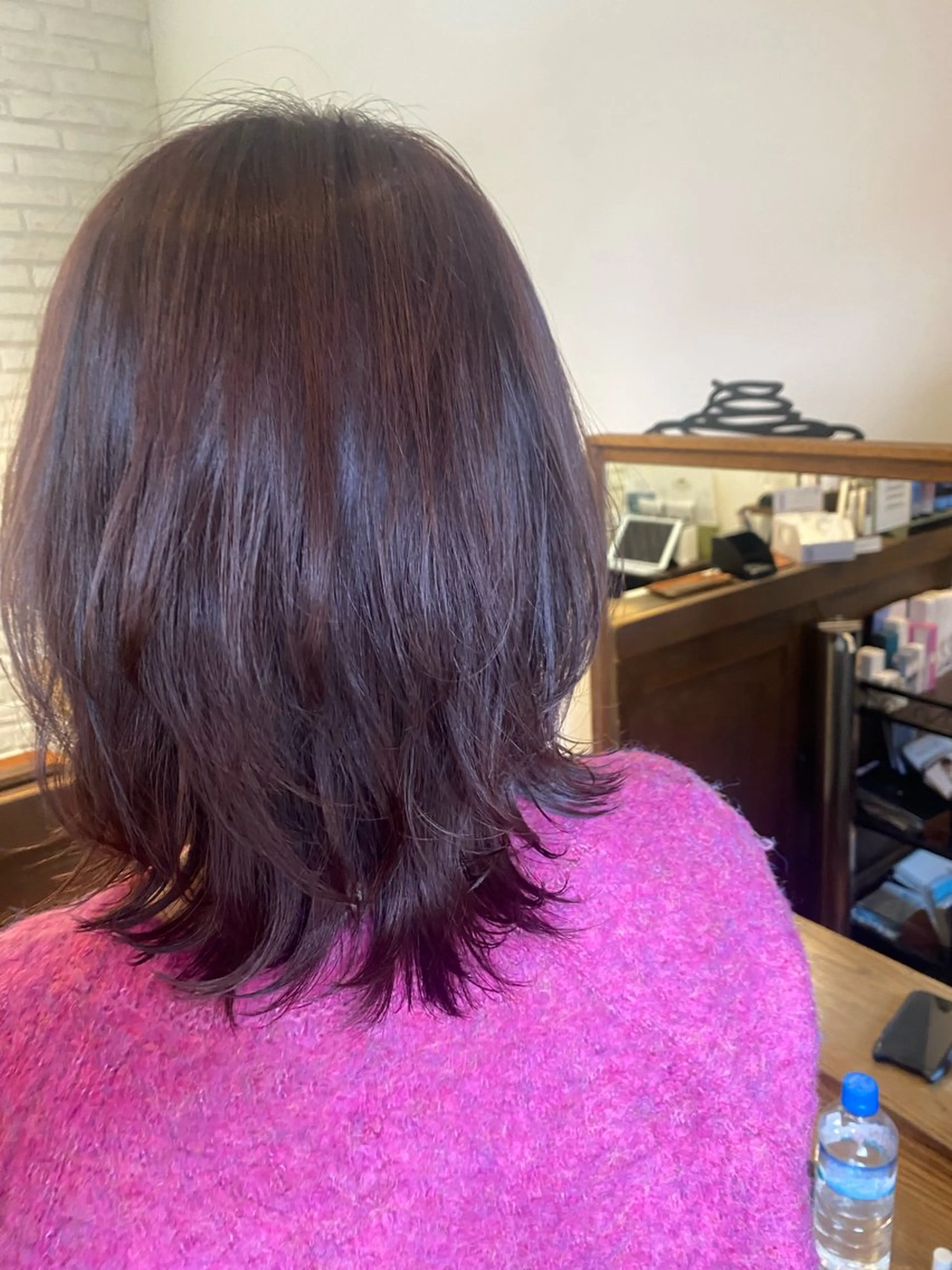 ミディアム THE DOTS【ザ ドッツ】所属・C H I H A R Uのヘアスタイル