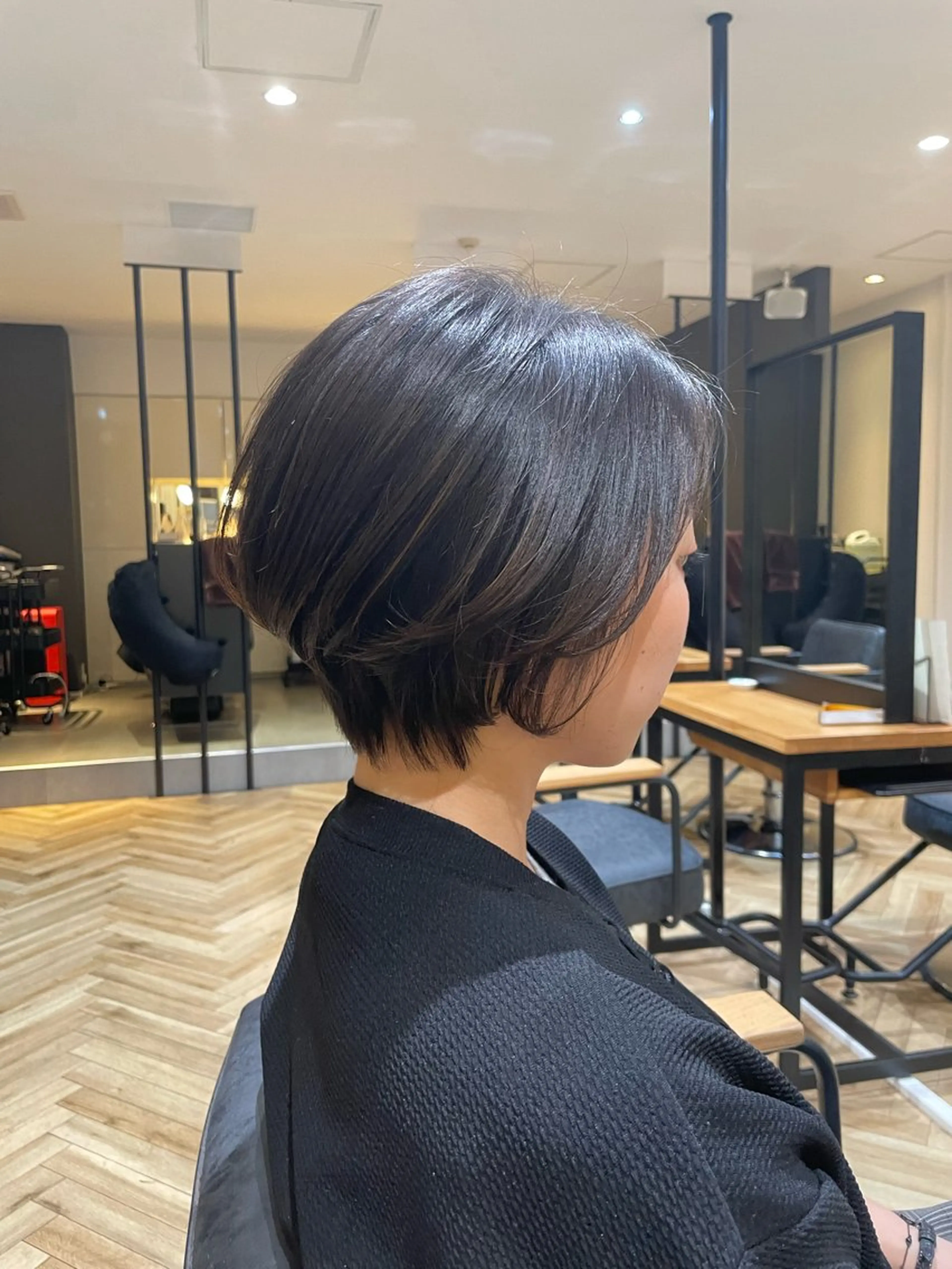ショート カット ヘアカラー トリートメント 丹家 海人のヘアスタイル